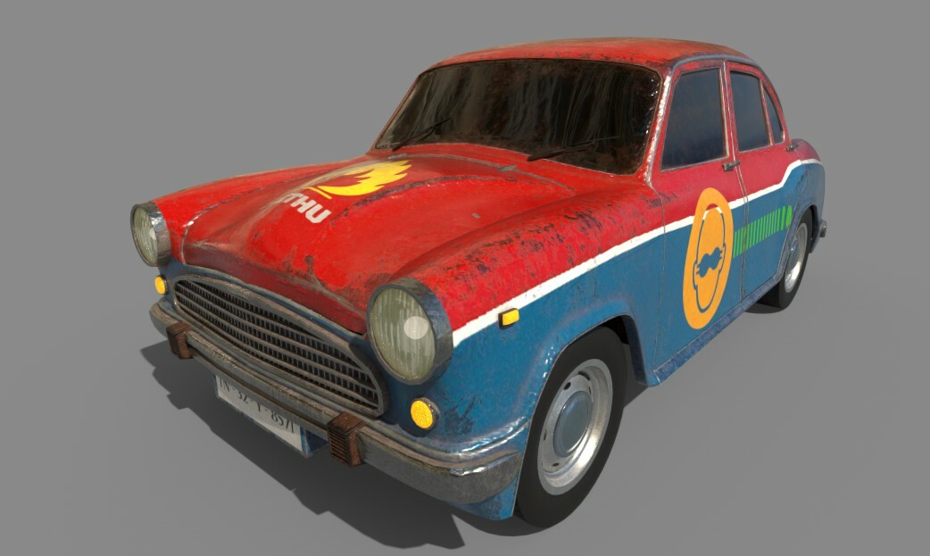 Sethu Deva Sena Pathy P S Indian Ambassador Car