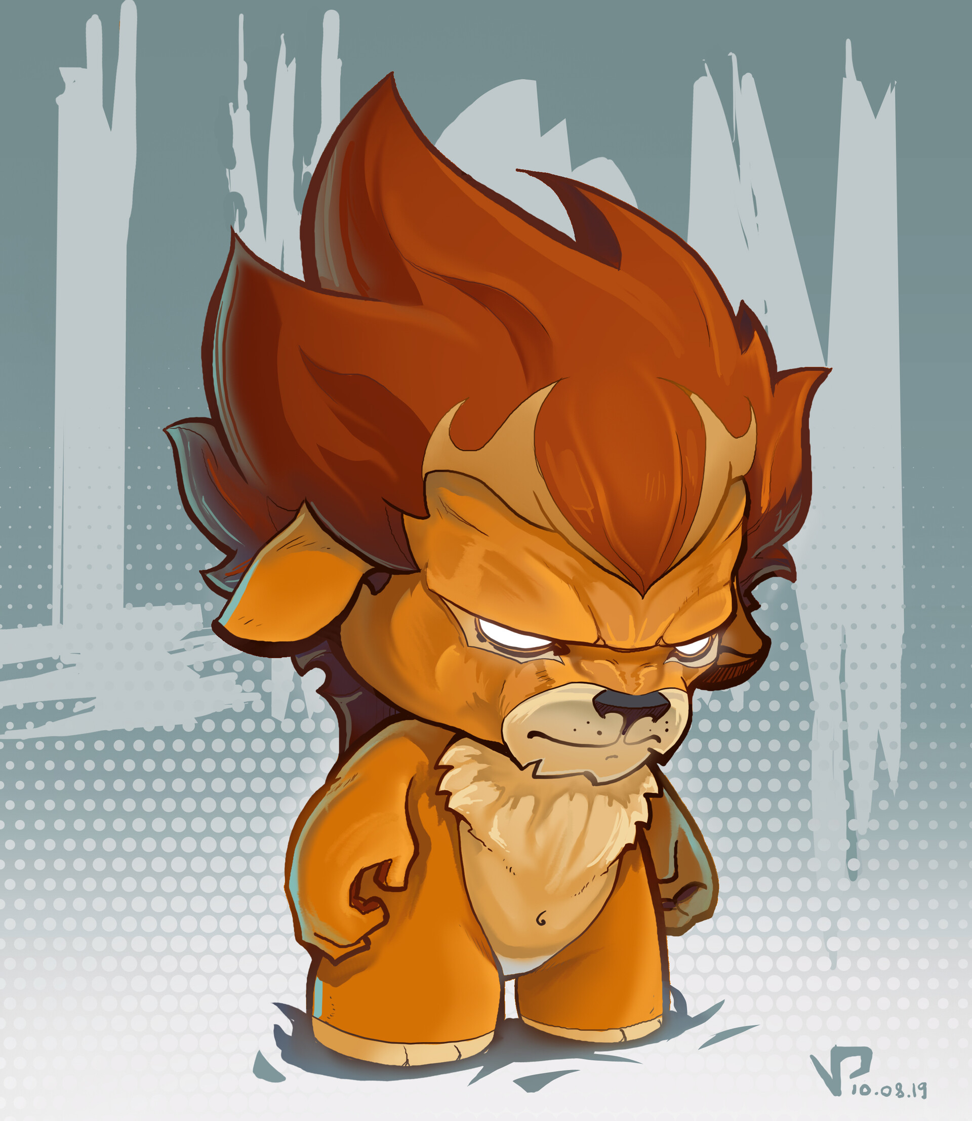 Chibi lion sales