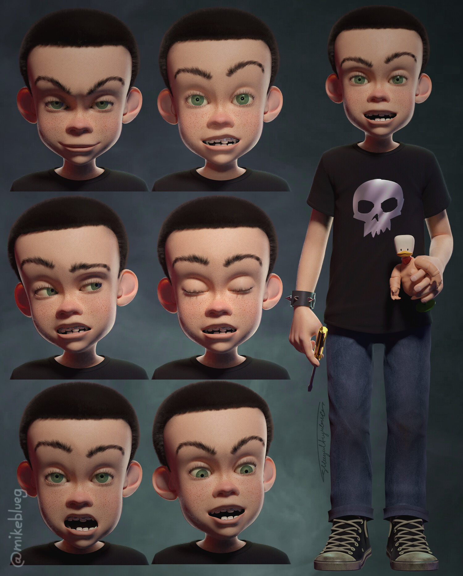 toy story 1 characters sid