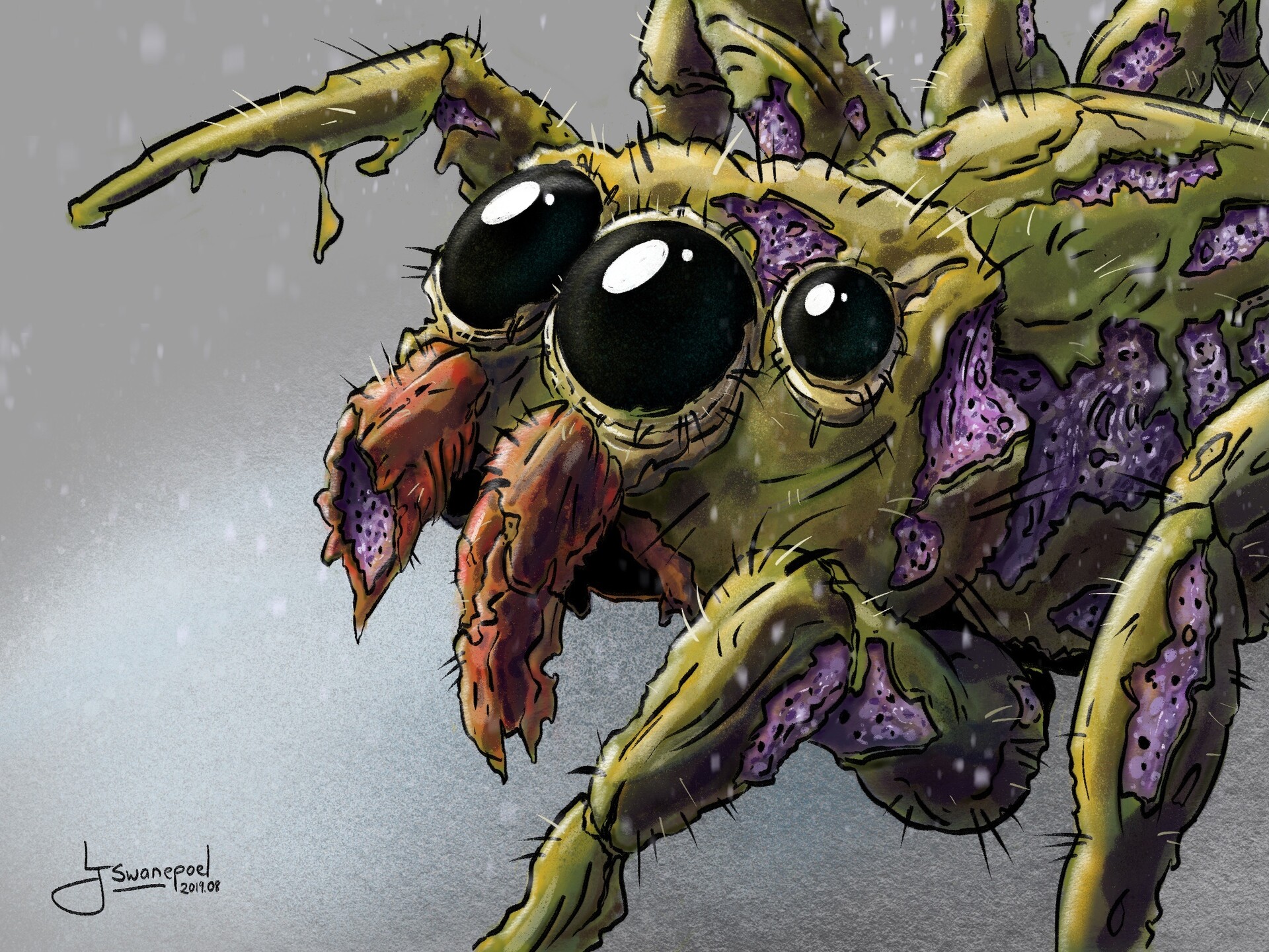 ArtStation SpiderZombie