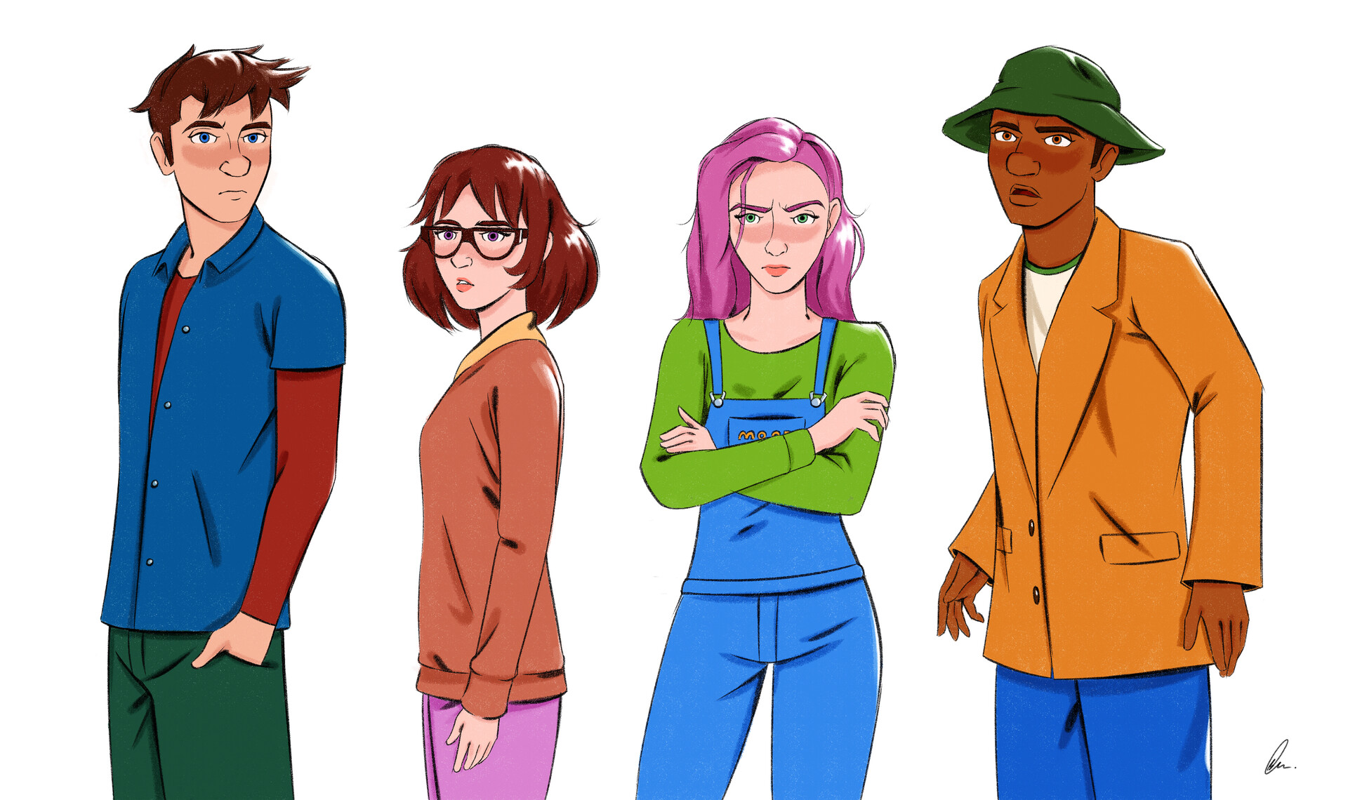 Artstation My Ocs Brinton Chan