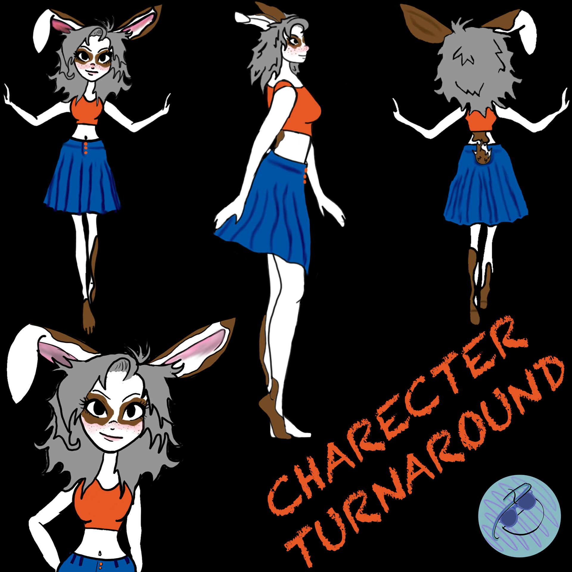 Artstation Photoshop Creative Blitz Character Turnaround