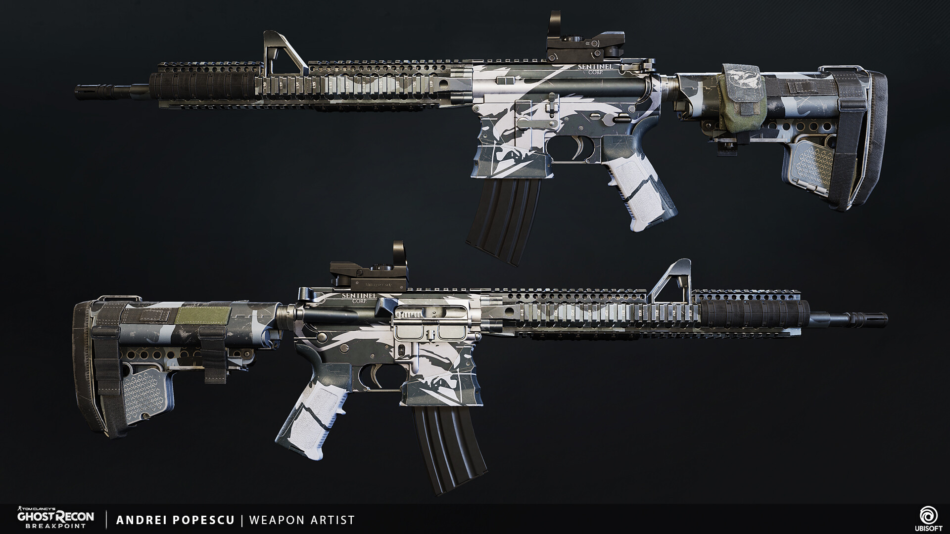 Blackice Art Tom Clancys Ghost Recon® Breakpoint M4a1 Assault