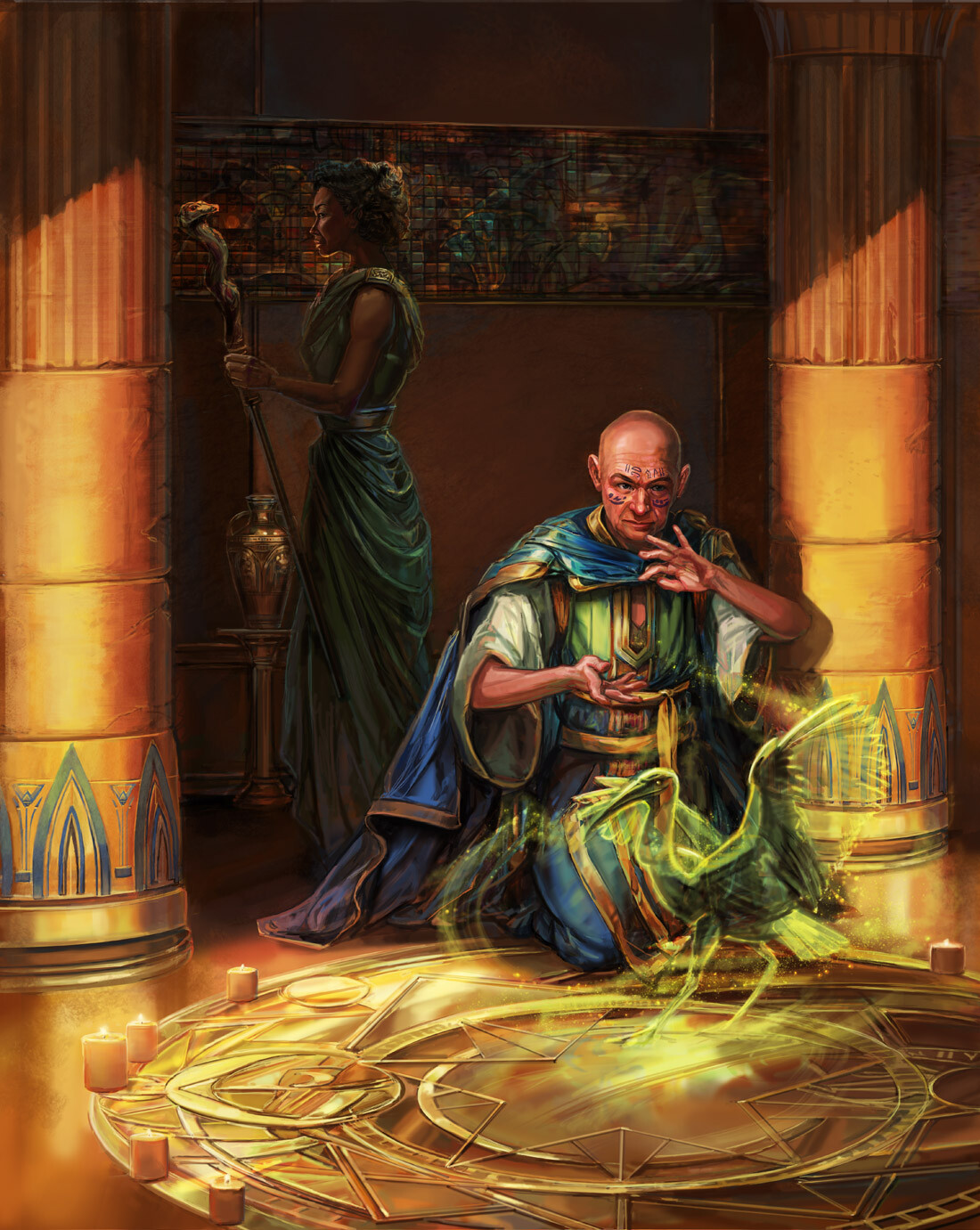 ArtStation Circle of Divination Nicole Cardiff