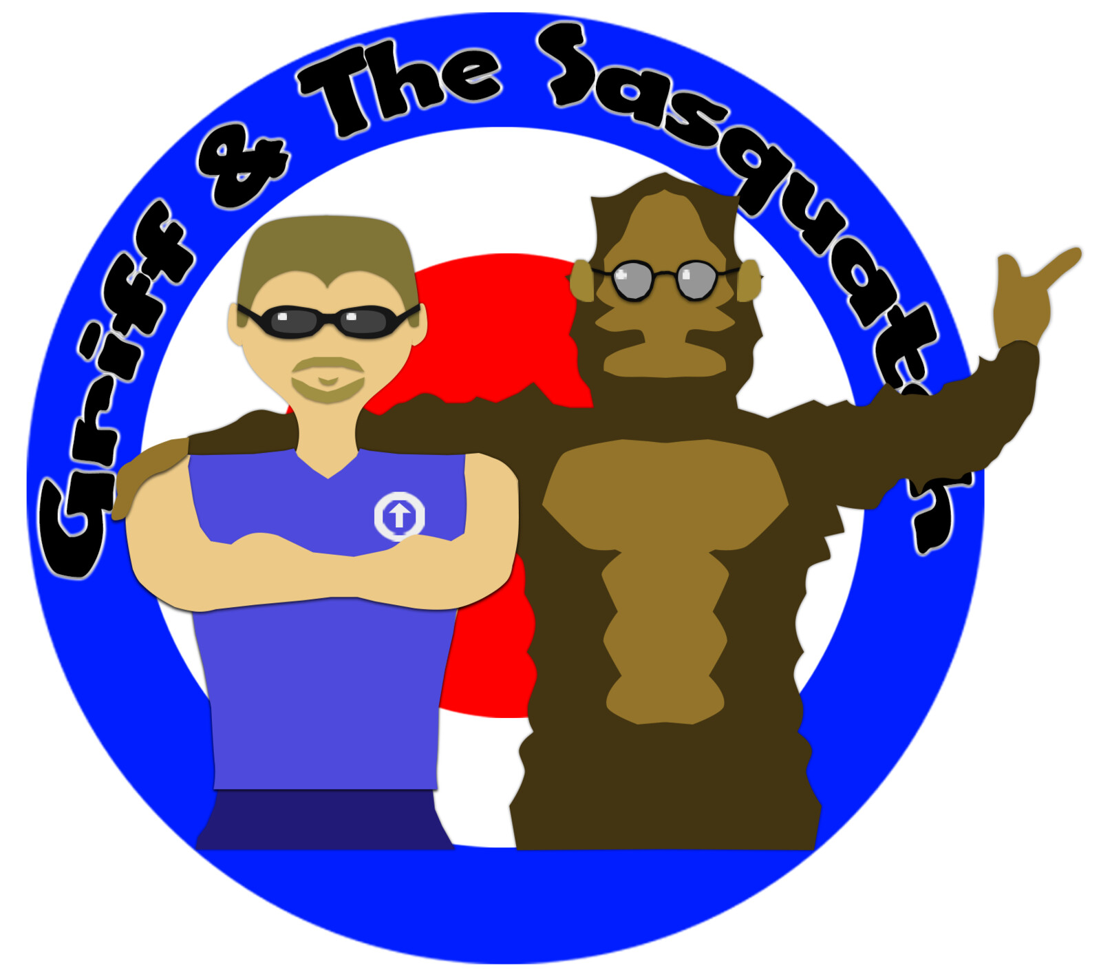 The final version of the logo for Griff &amp; The Sasquatch YT channel