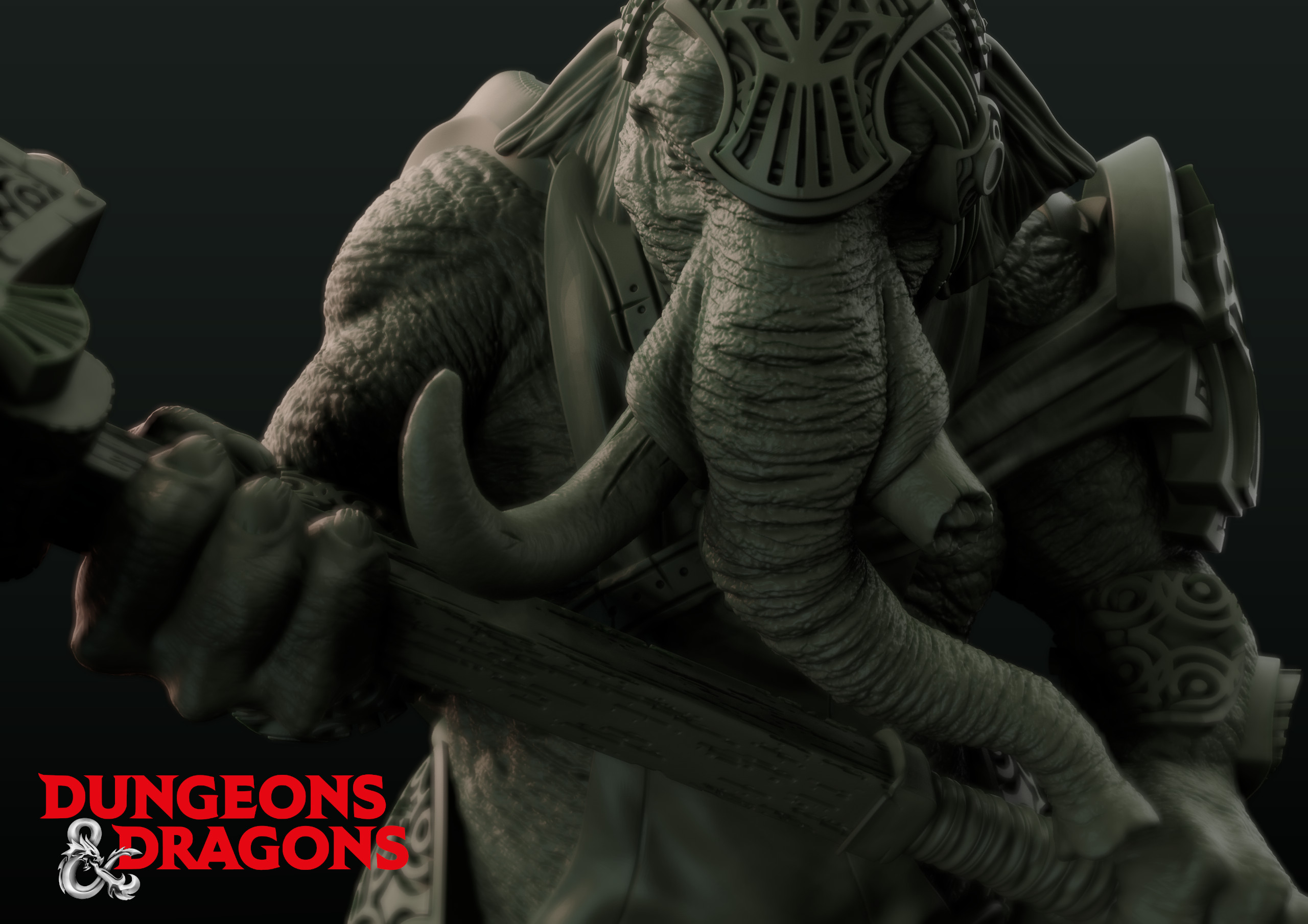 Artstation Loxodon Cleric Gerald Payumo