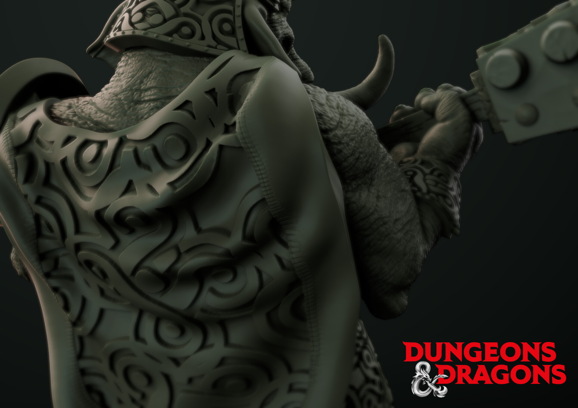 Artstation Loxodon Cleric Gerald Payumo