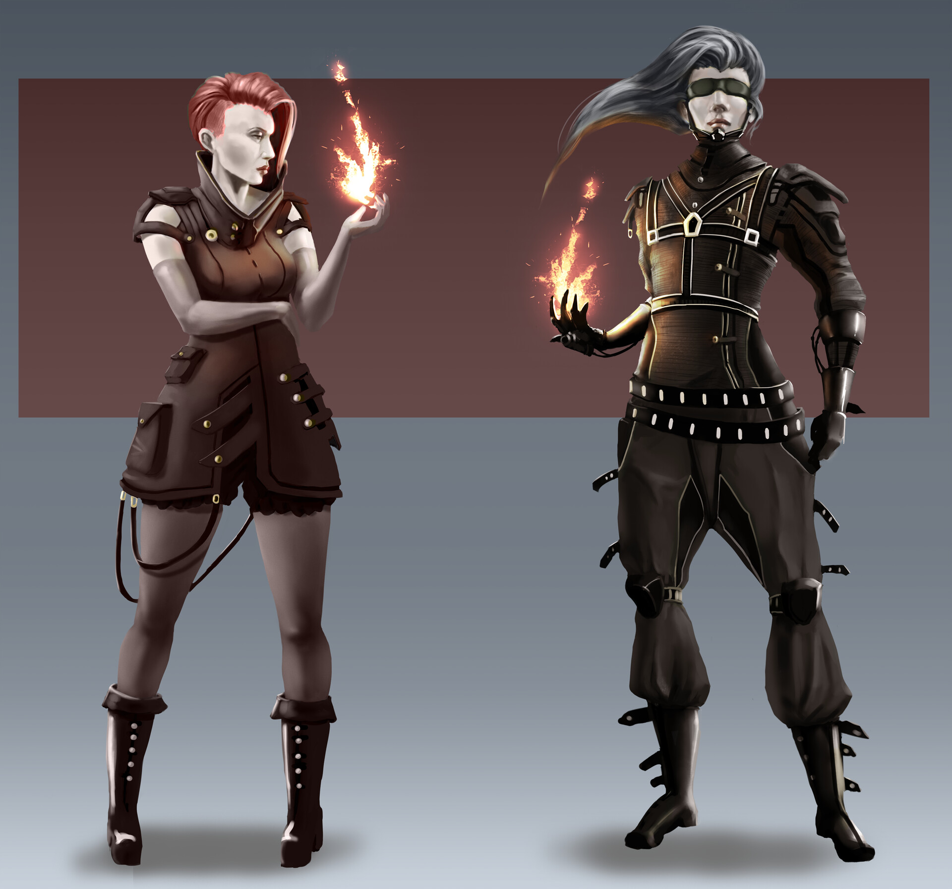 ArtStation - Pyromancy practitioners