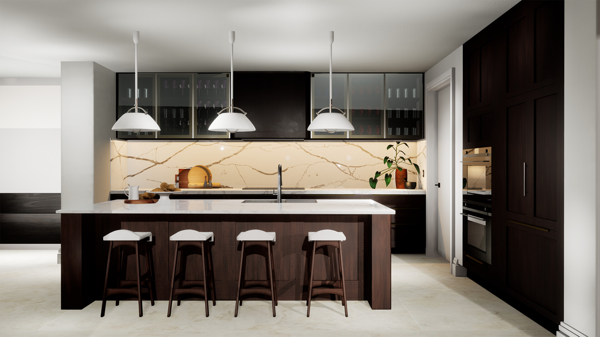 Artstation Photorealism Kitchen Christopher Griffin