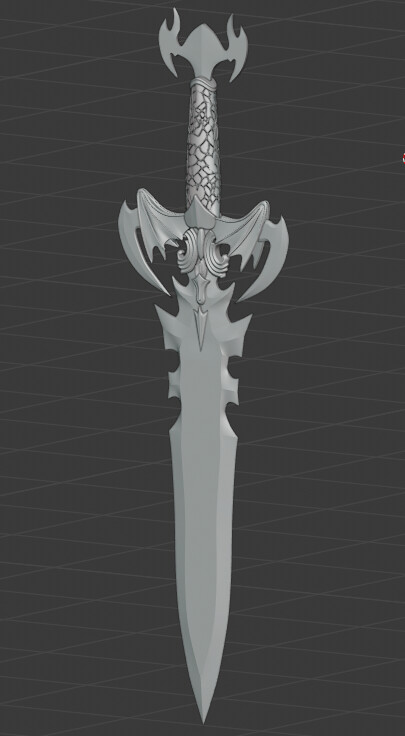 Artstation Ornamental Dagger