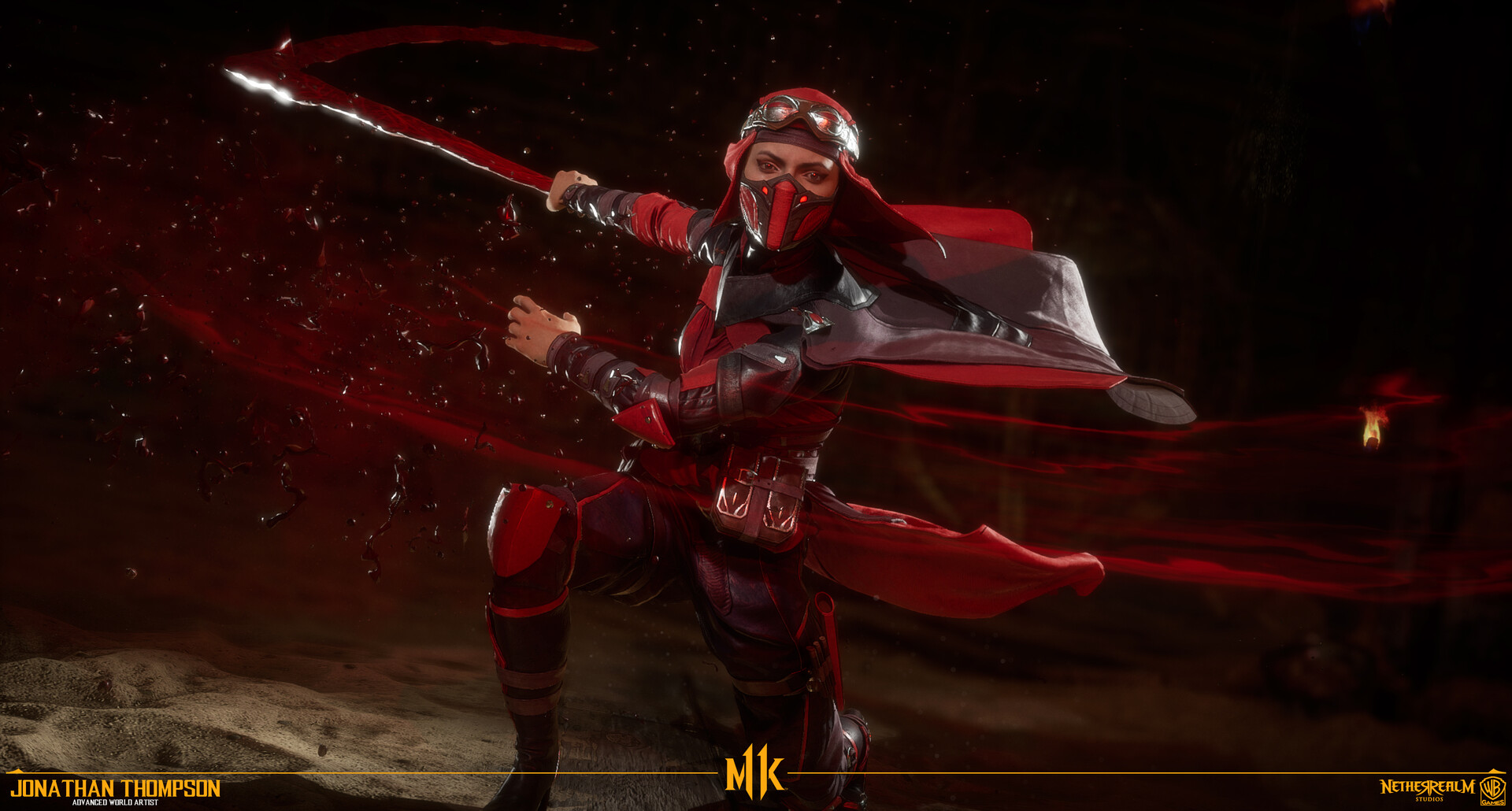 Skarlet Flawless Victory and Fatality on Terminator Mortal Kombat 11  #Shorts 