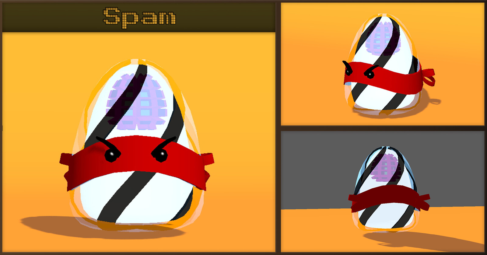 Concepting/Modeling/Texturing enemy for game