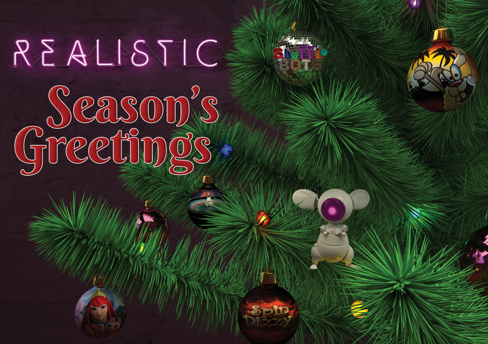 Realistic Games Christmas Card 2018