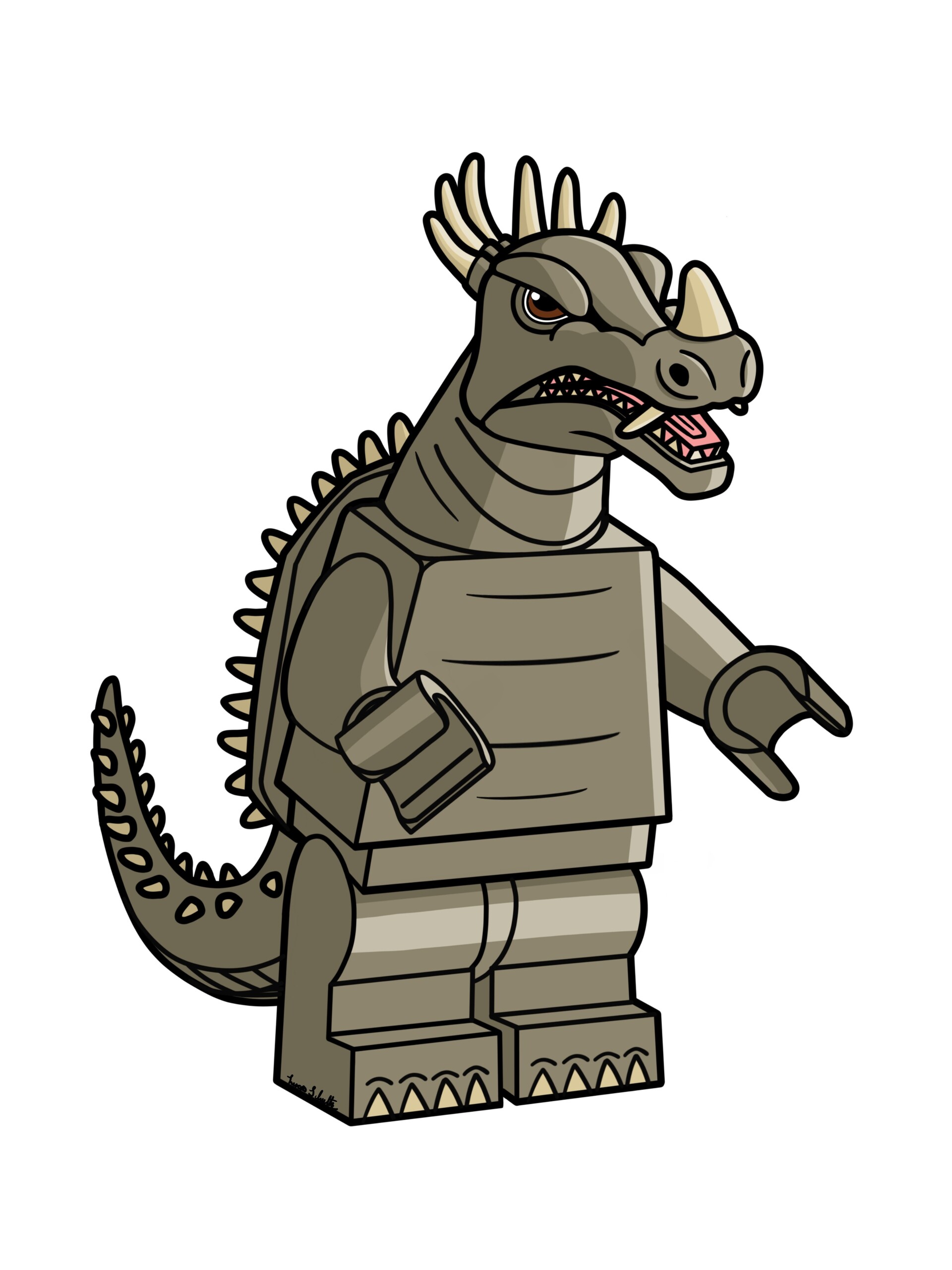 Lego godzilla monsters top