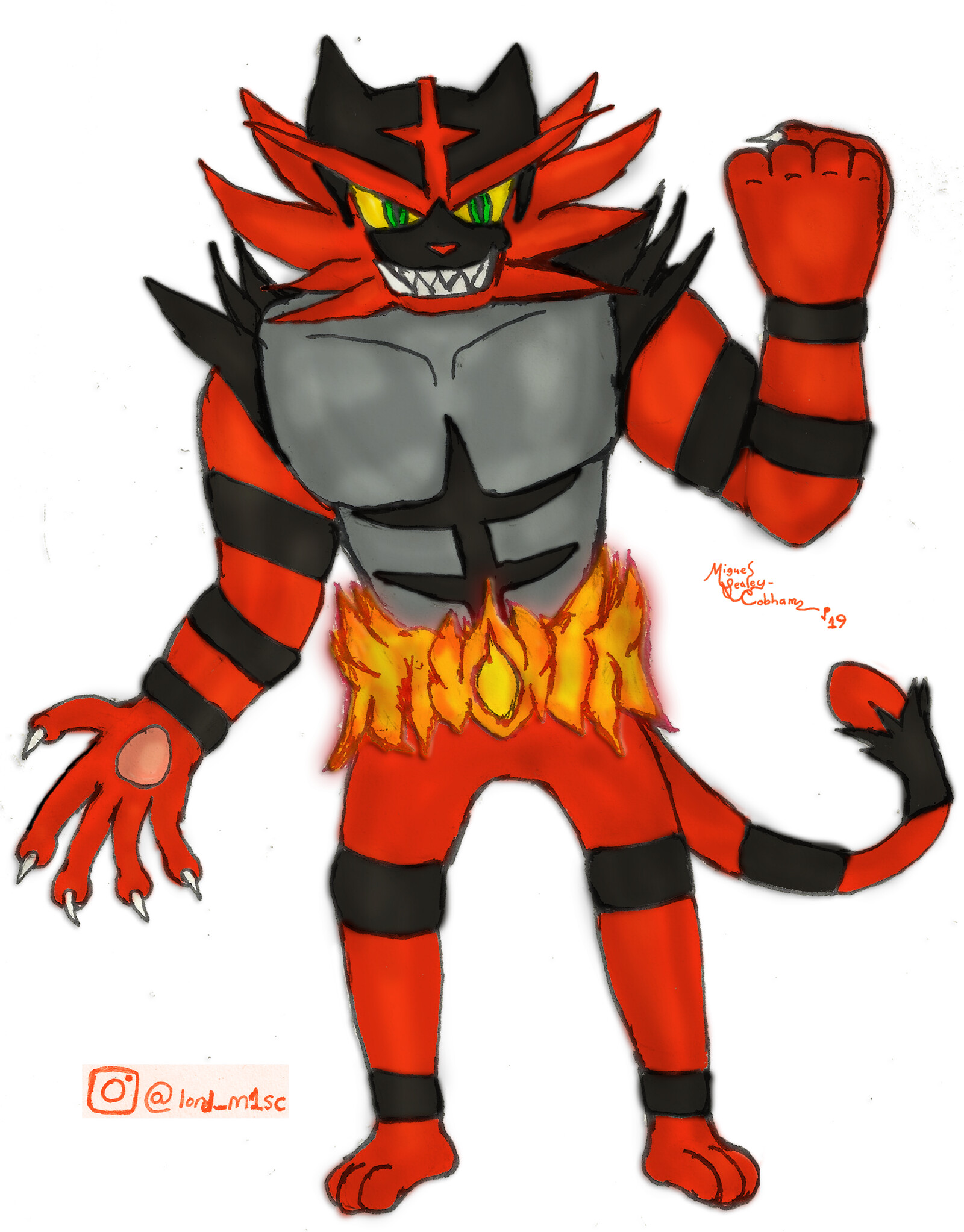 ArtStation - Incineroar