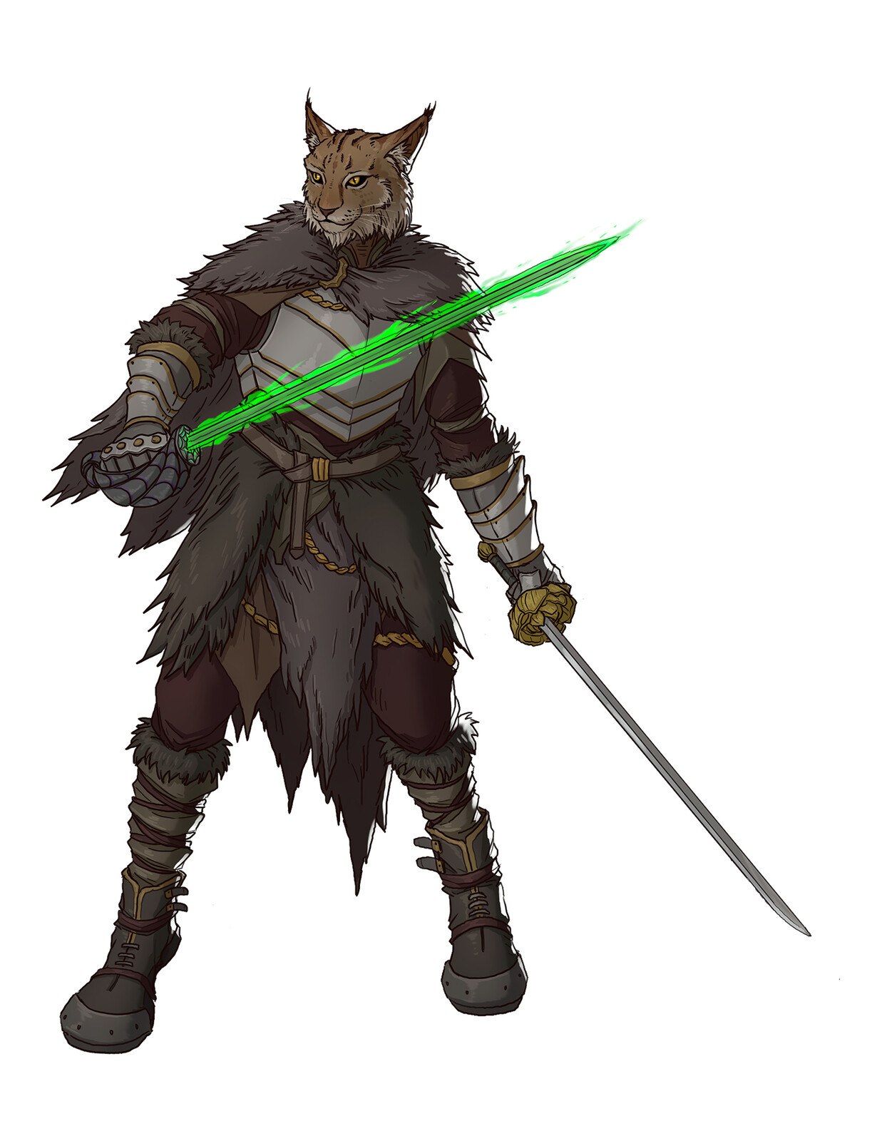 Coursing River, Tabaxi Fighter.