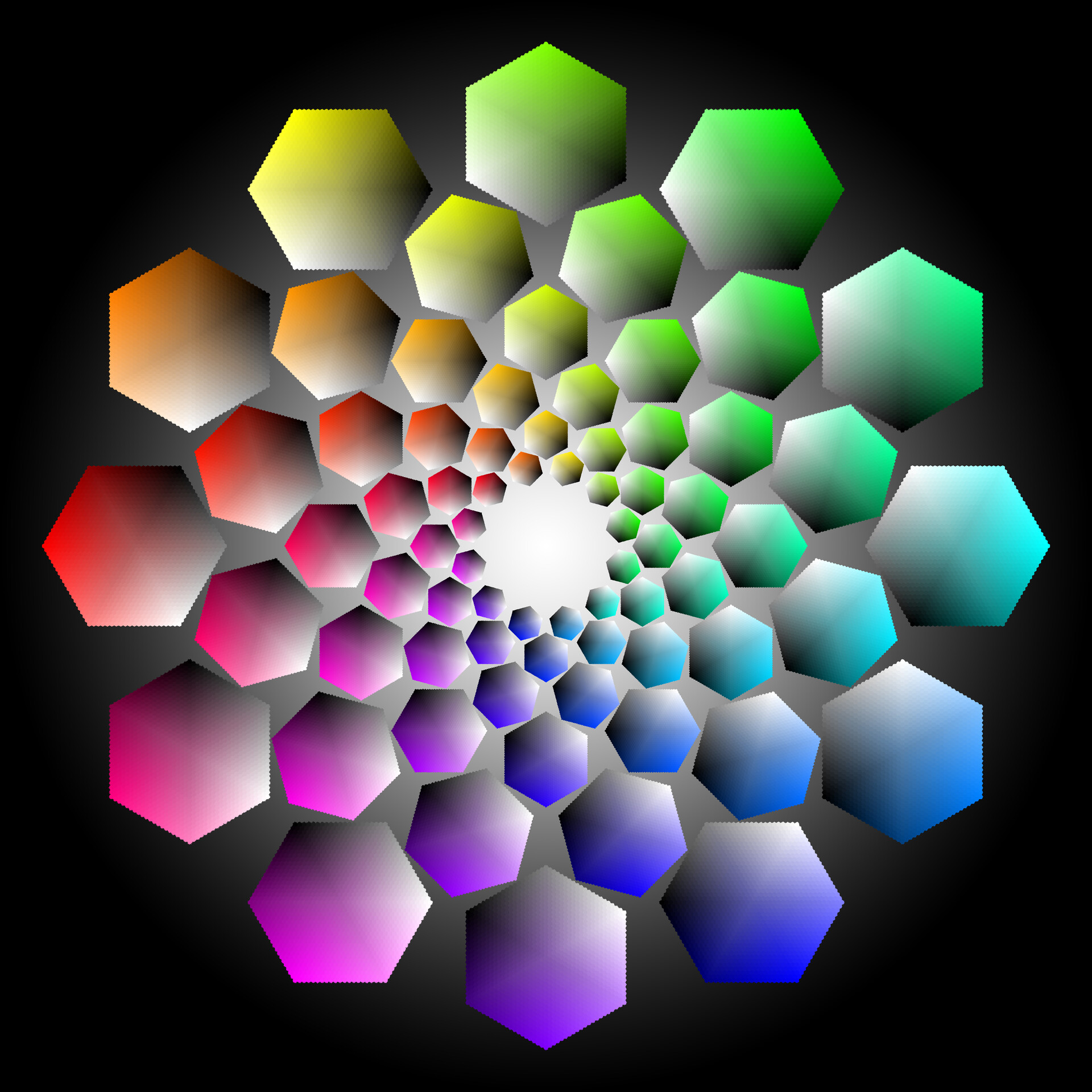Hexagonal Spiral