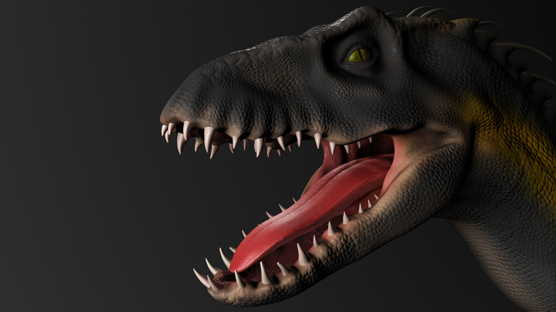 artstation indoraptor midhun p s