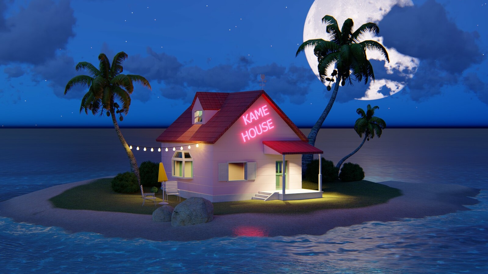 Kame House Wallpaper