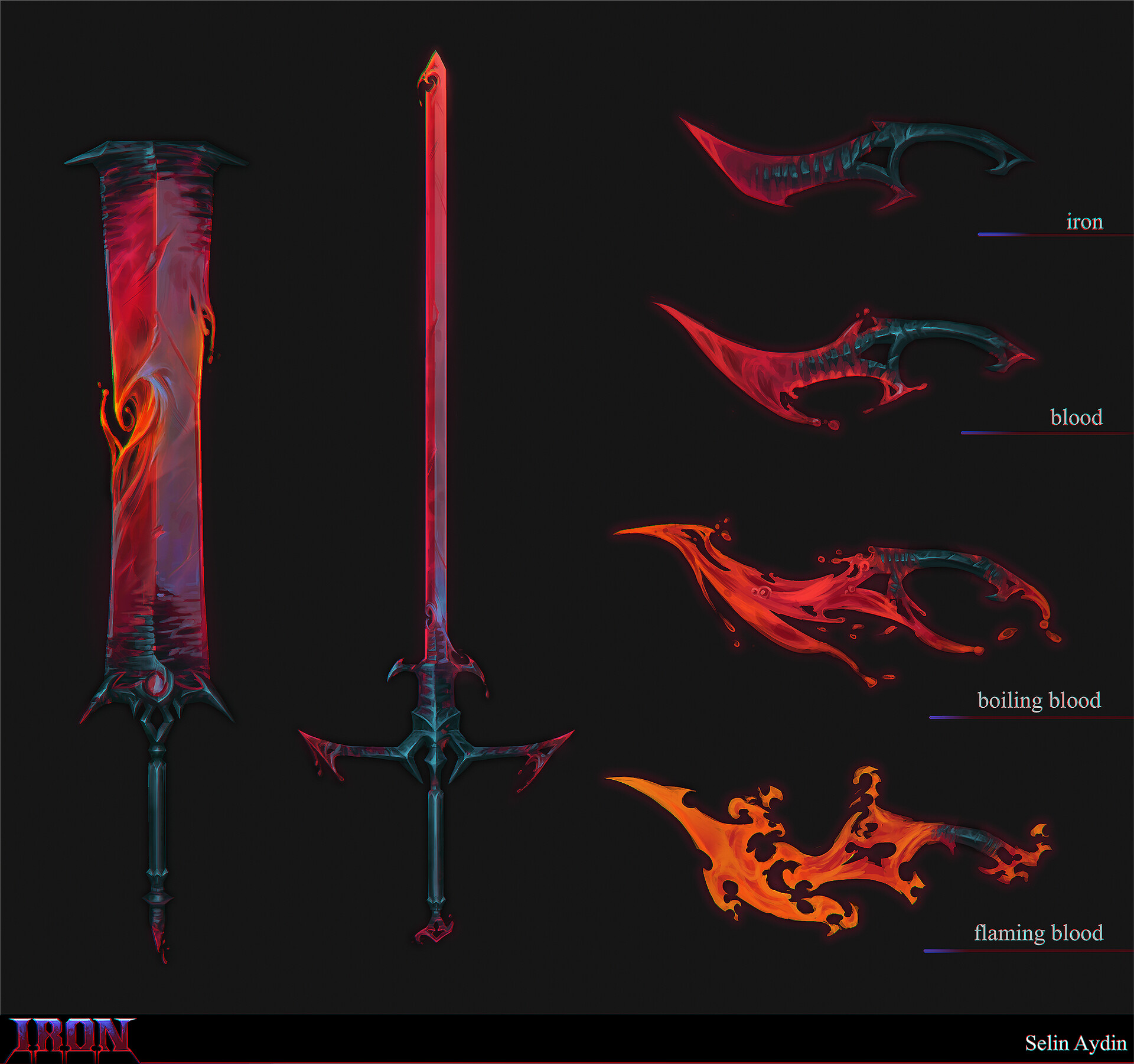 ArtStation - Blood Weapons