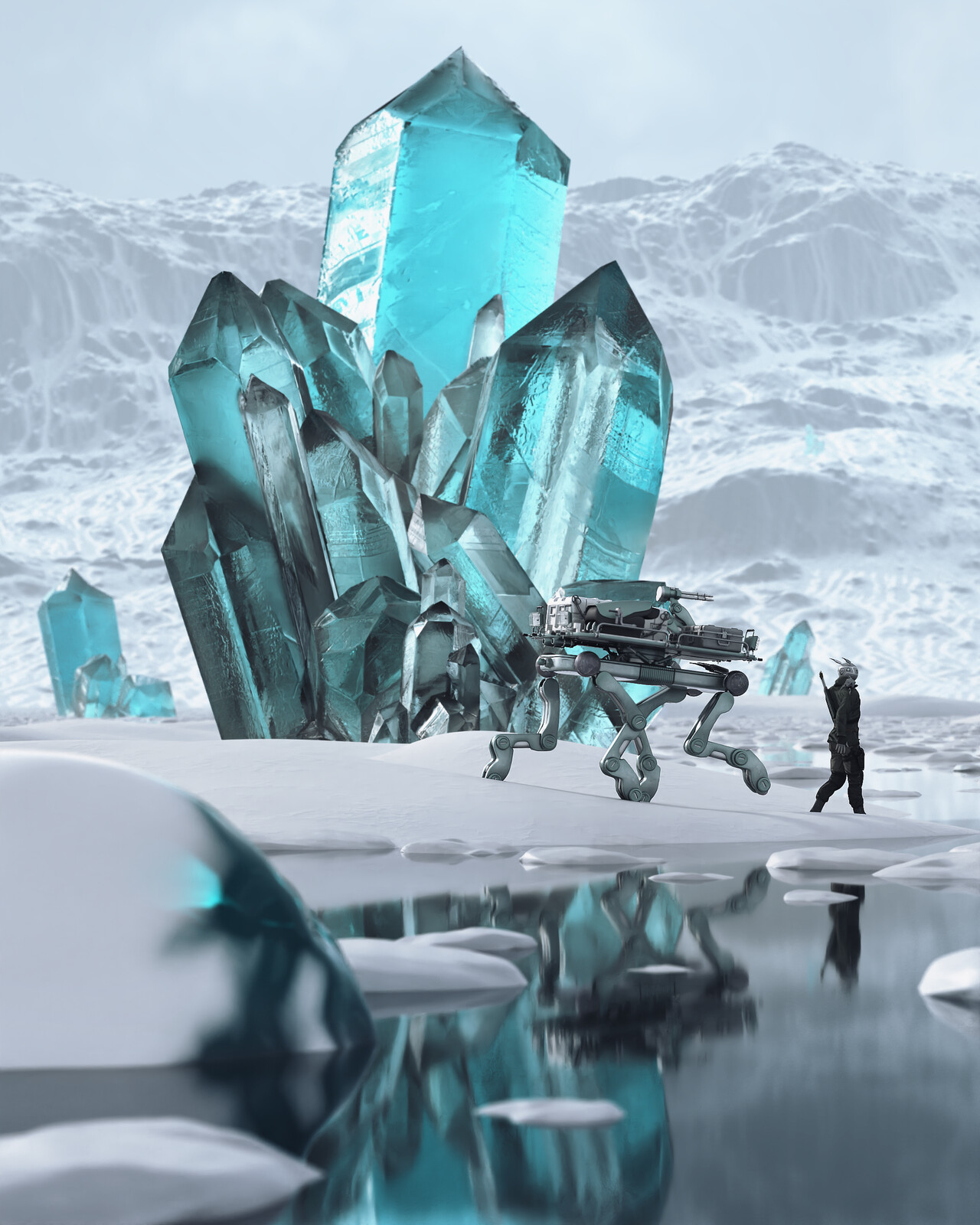 Arctic shards