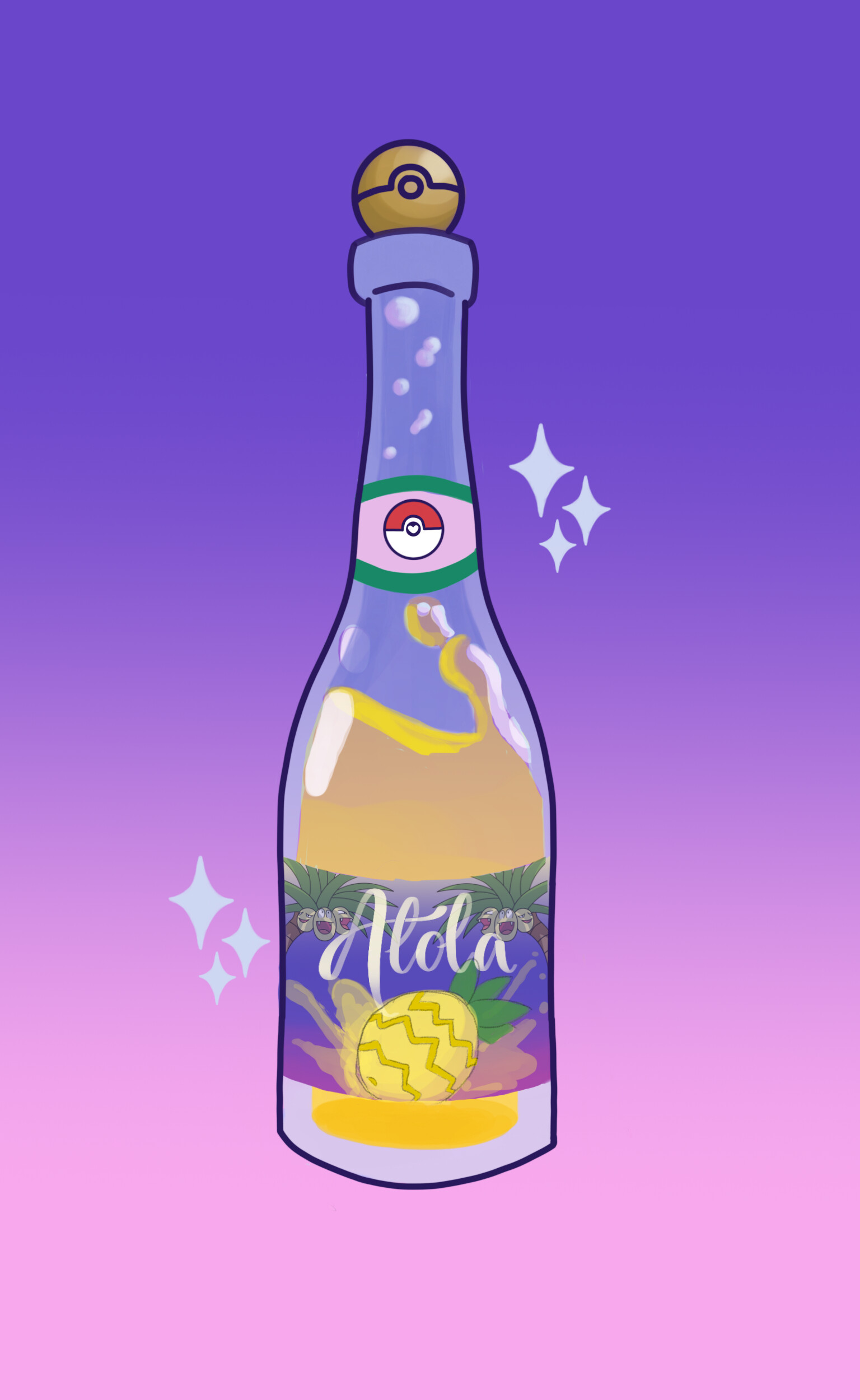 ArtStation Poké Café Alolan Beverages, Robbie F