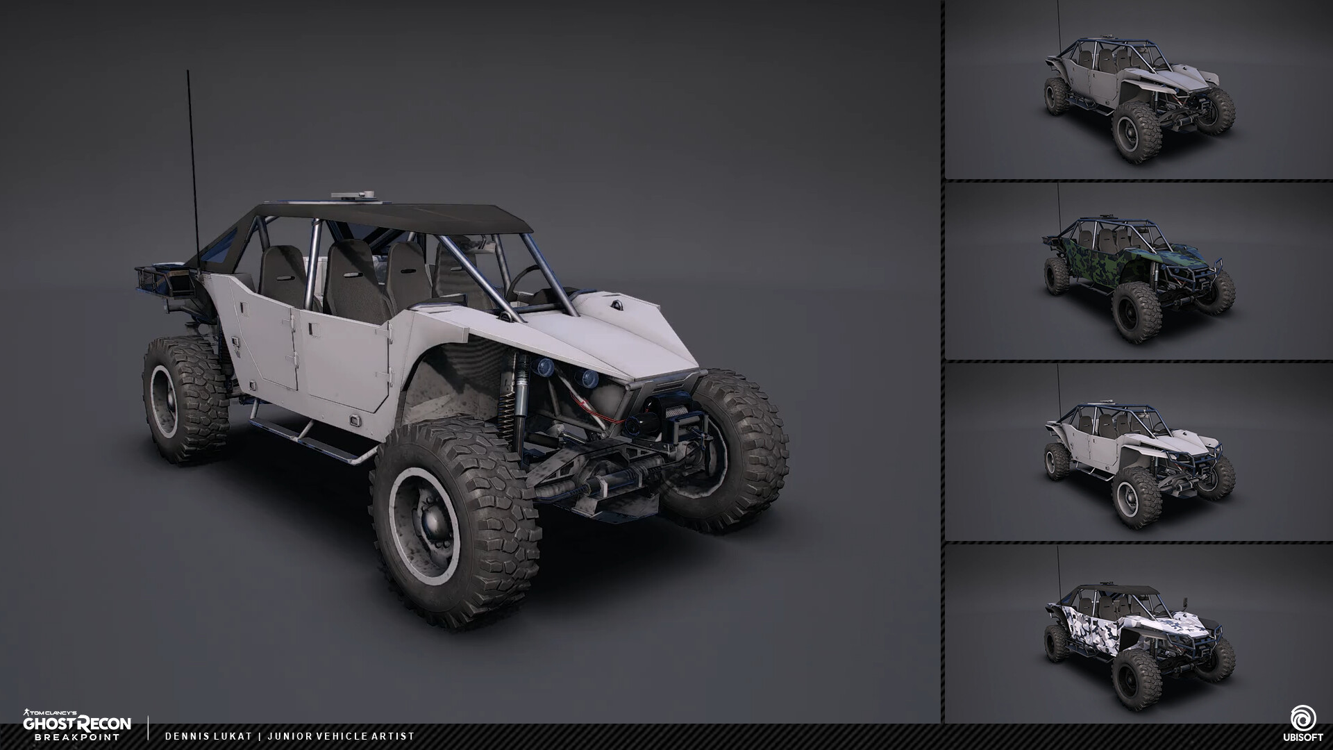 Dennis Lukat Ghost Recon Breakpoint Vehicles 2