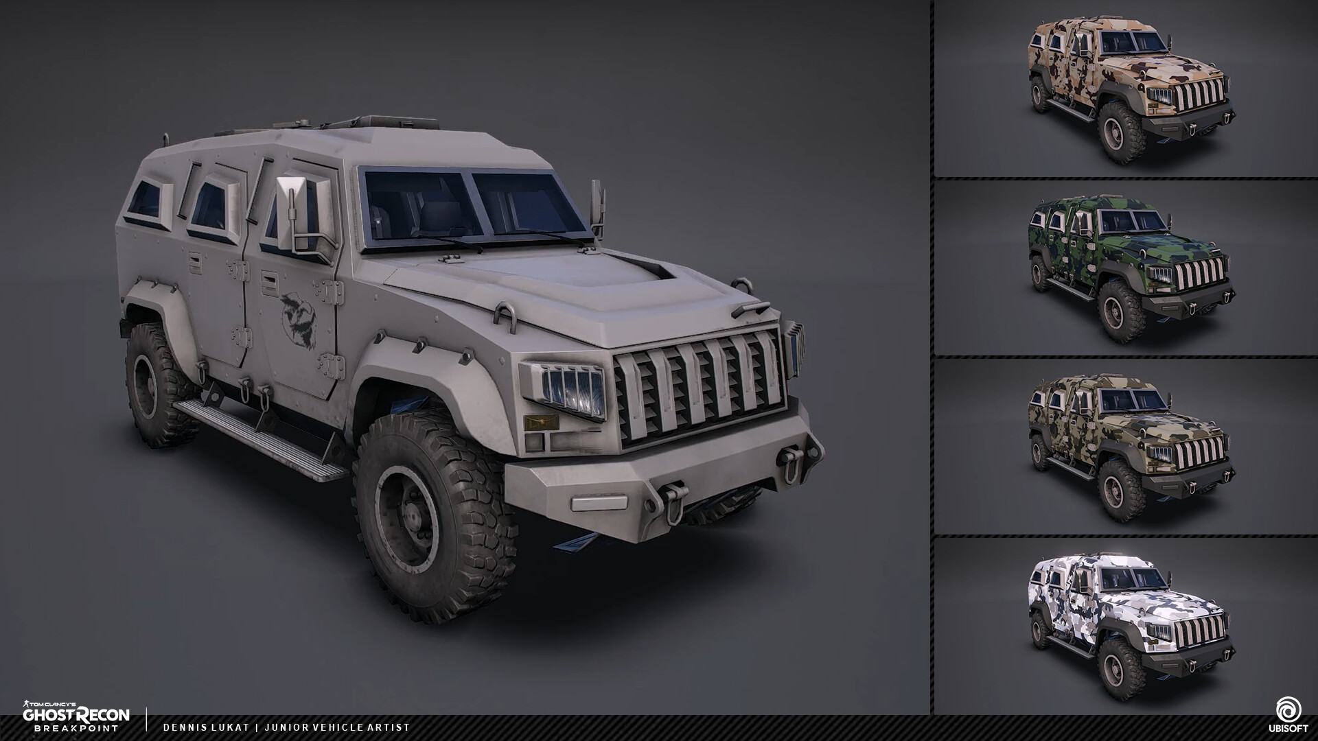 Dennis Lukat Ghost Recon Breakpoint Vehicle 1