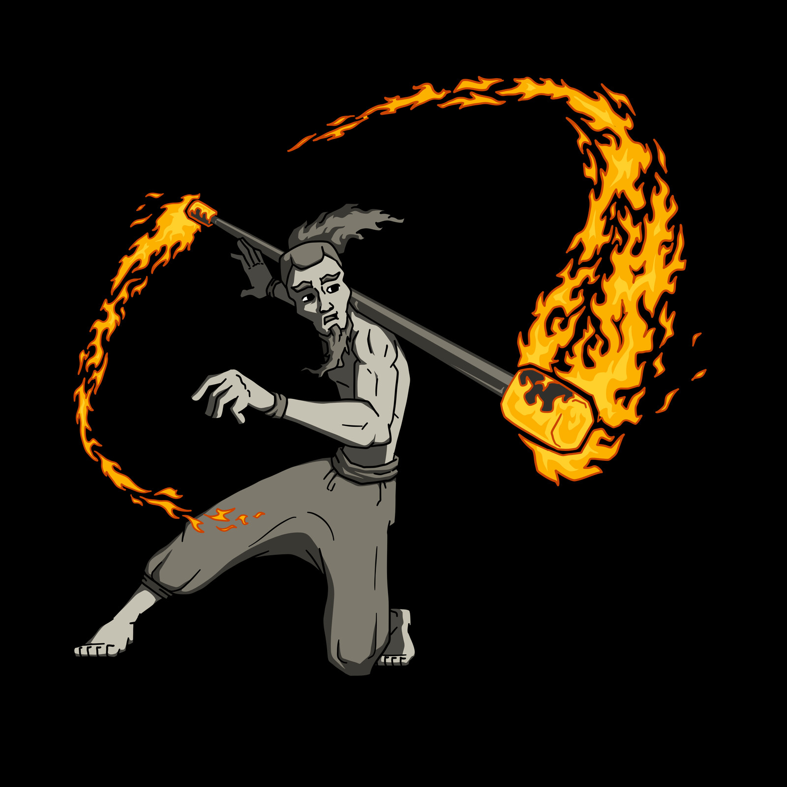 Fire Staff