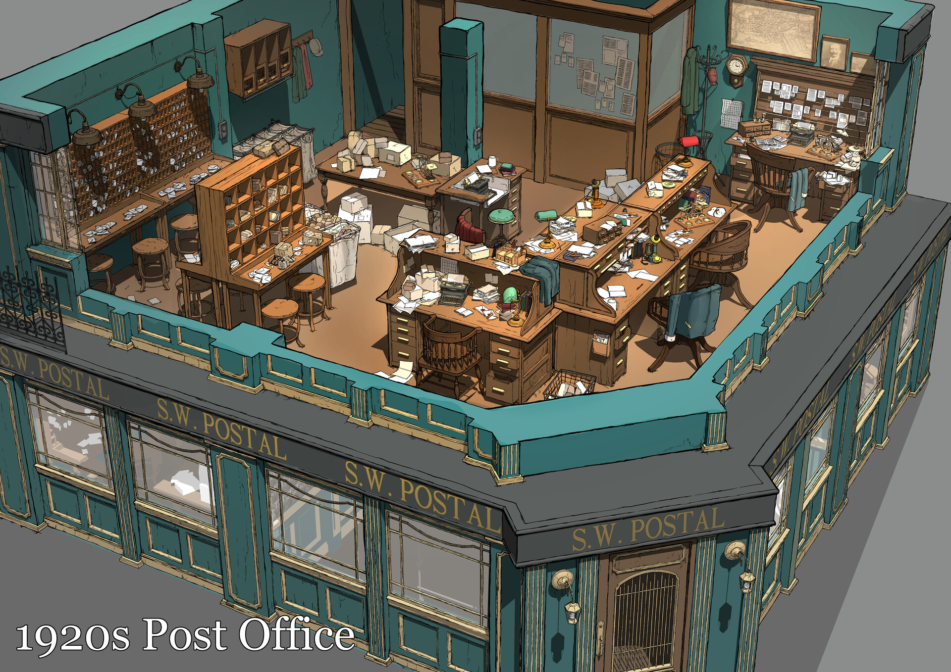 Rachel Chan - 1920s Post Office