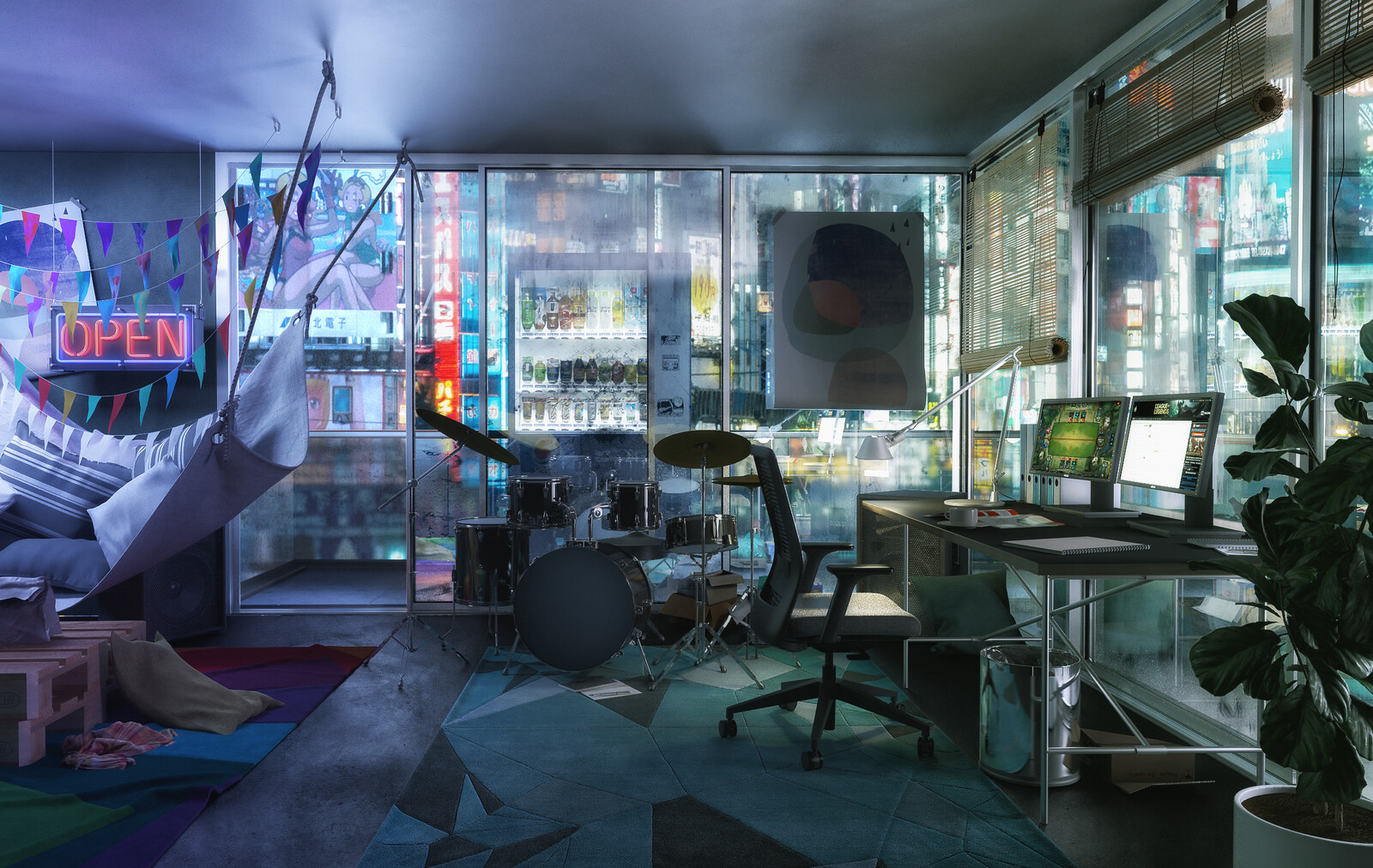 Late night interior 