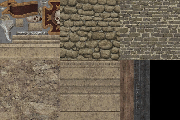 Empire Gatehouse - Various Textures (512x512s)