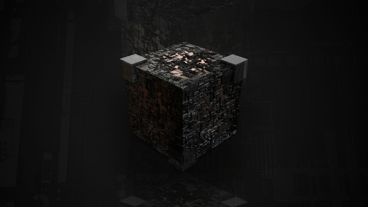 Artstation Abstract Cube Art Vaishakh Vinod