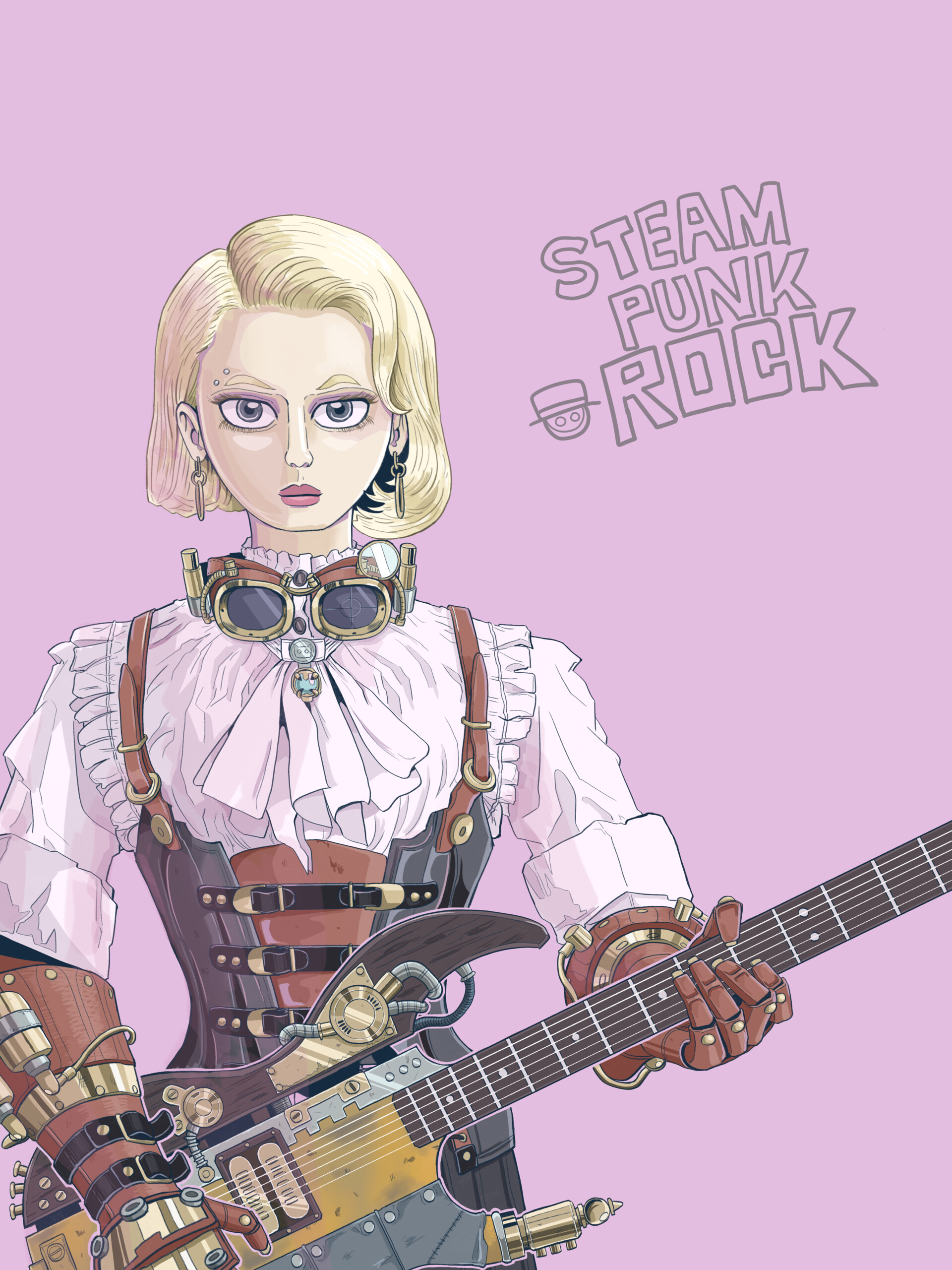 ArtStation - STEAMPUNK ROCK