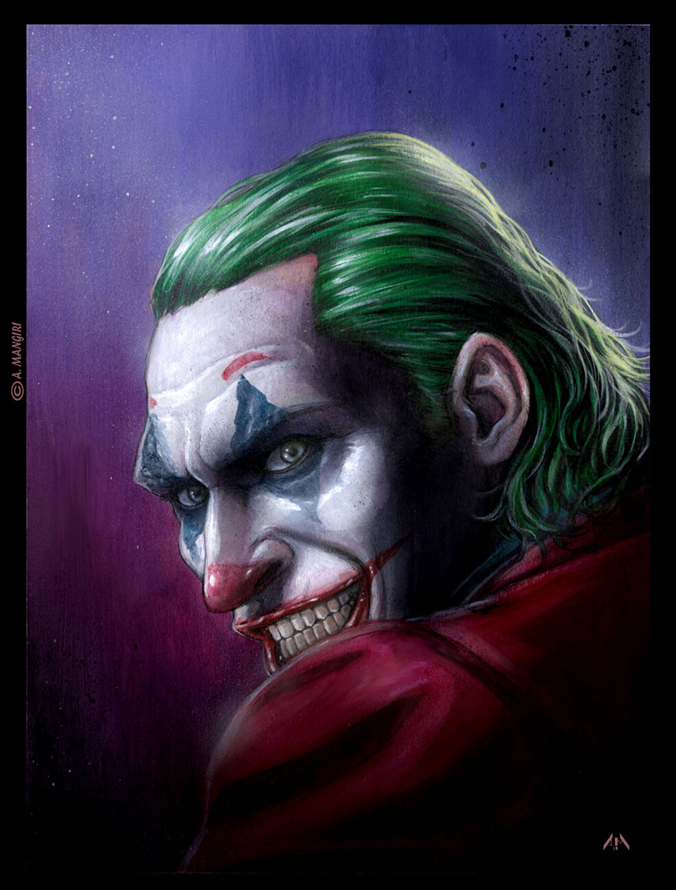 ArtStation - ~THE JOKER~ tribute