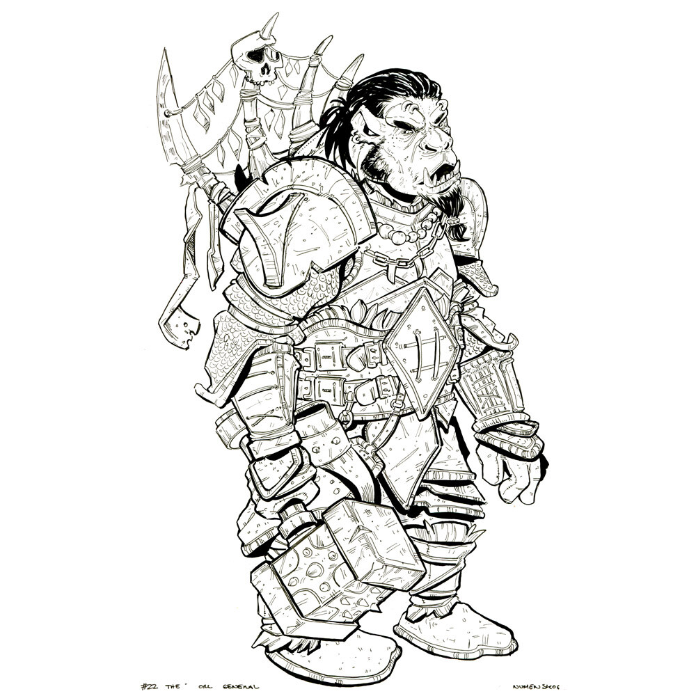 Day 22: The Orc General
