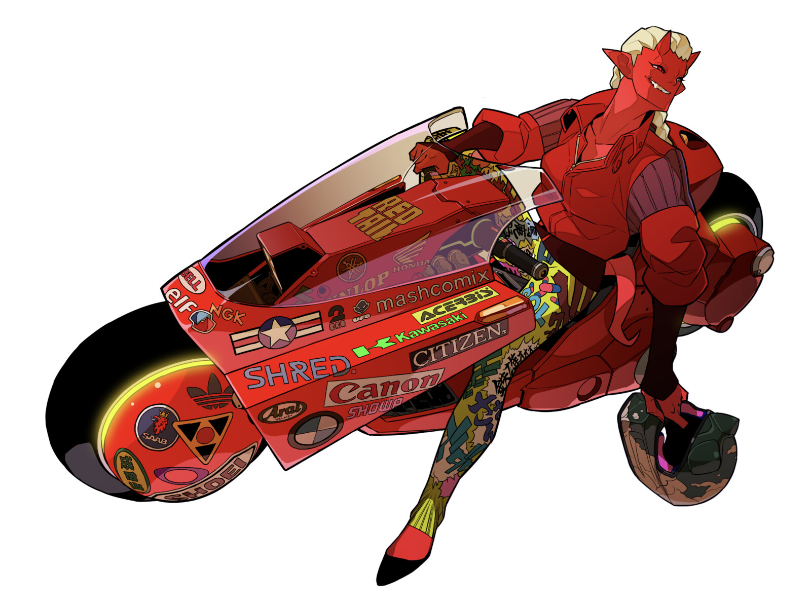MAKO × KANEDA's BIKE (AKIRA)