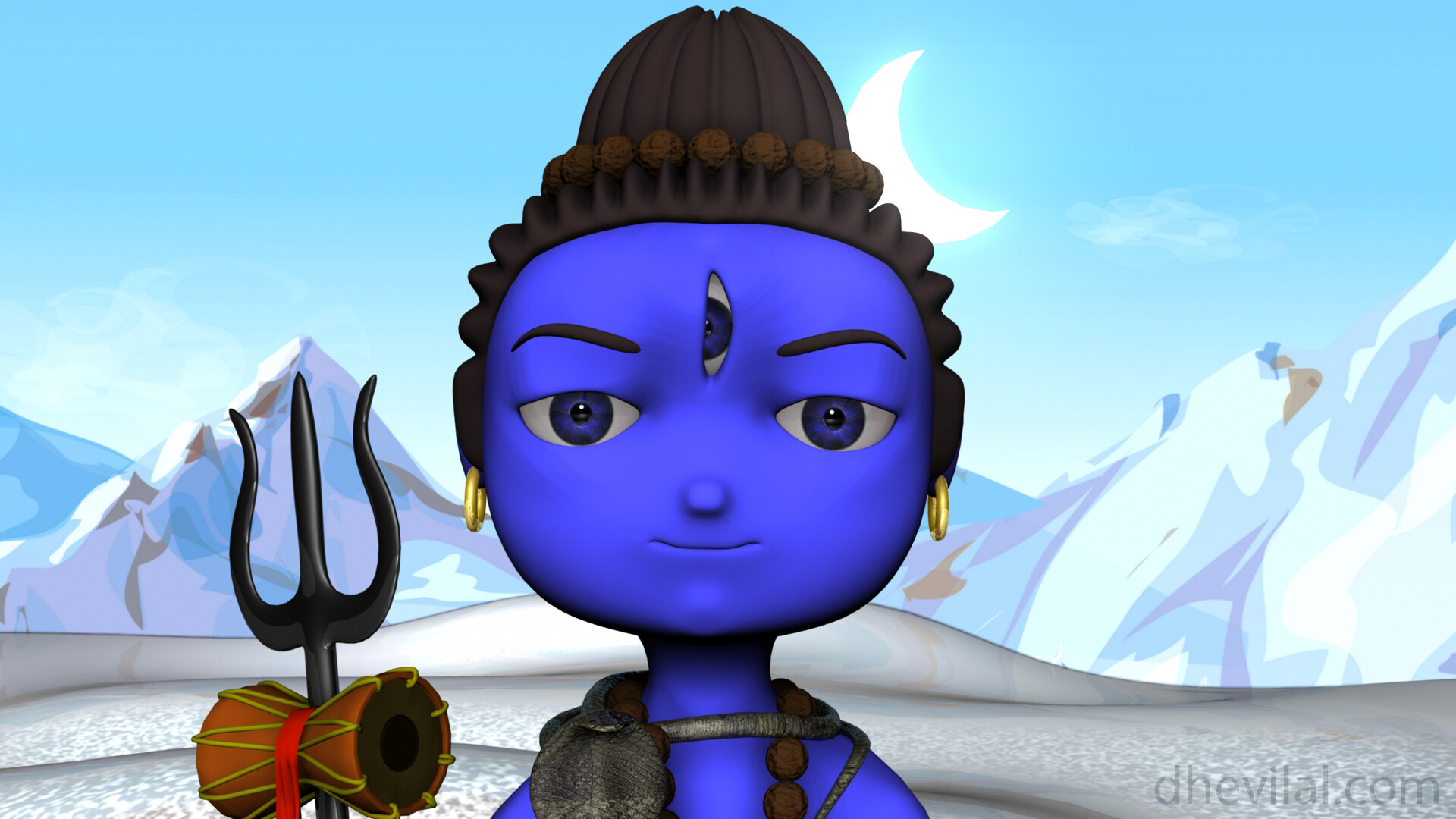 ArtStation - Little Lord Shiva