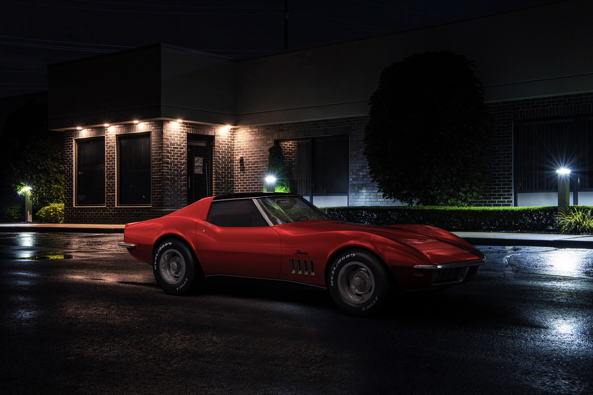 ArtStation Chevrolet Corvette C3 1969