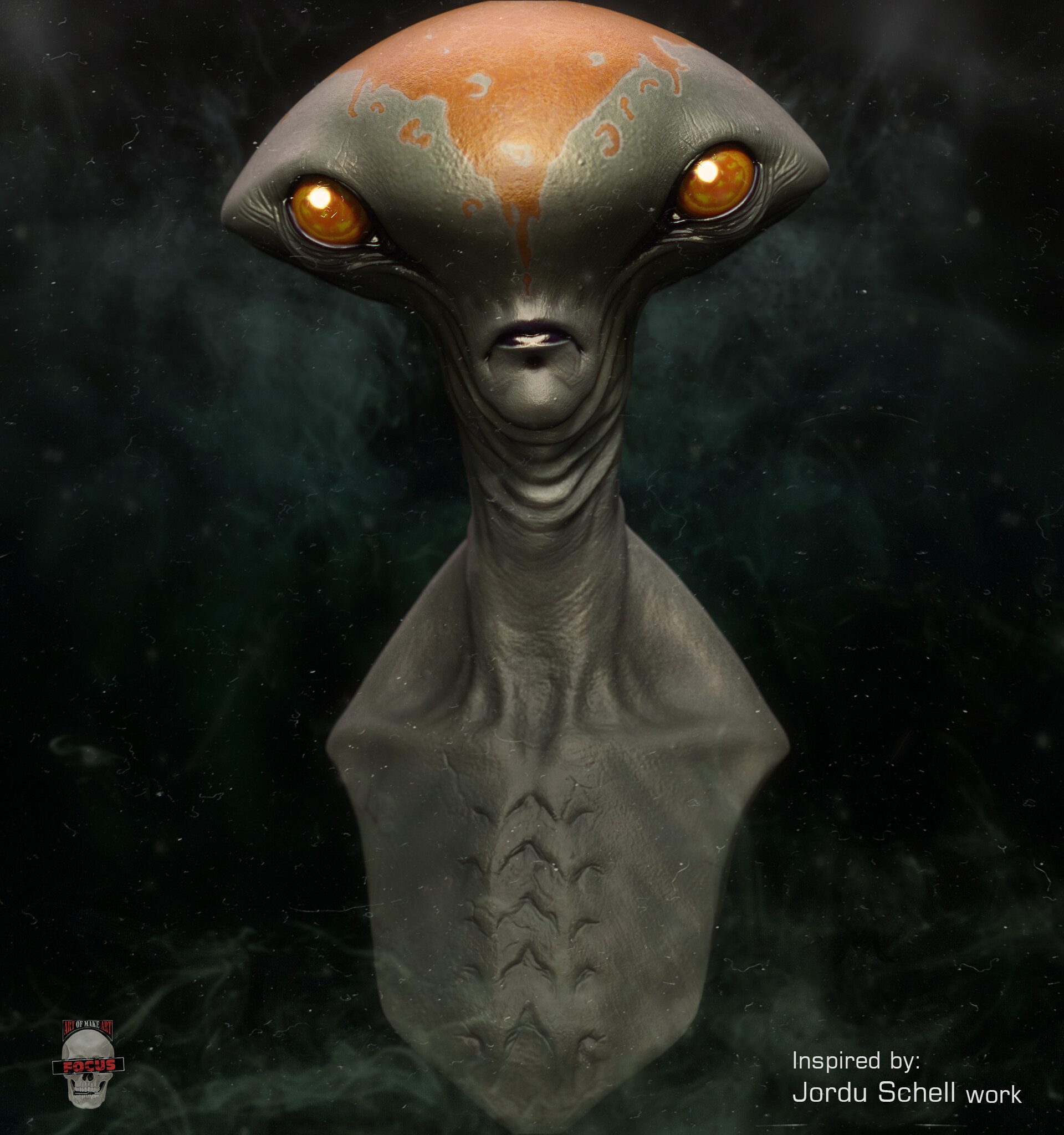 Artstation Aliens Works Ronald Nascimento
