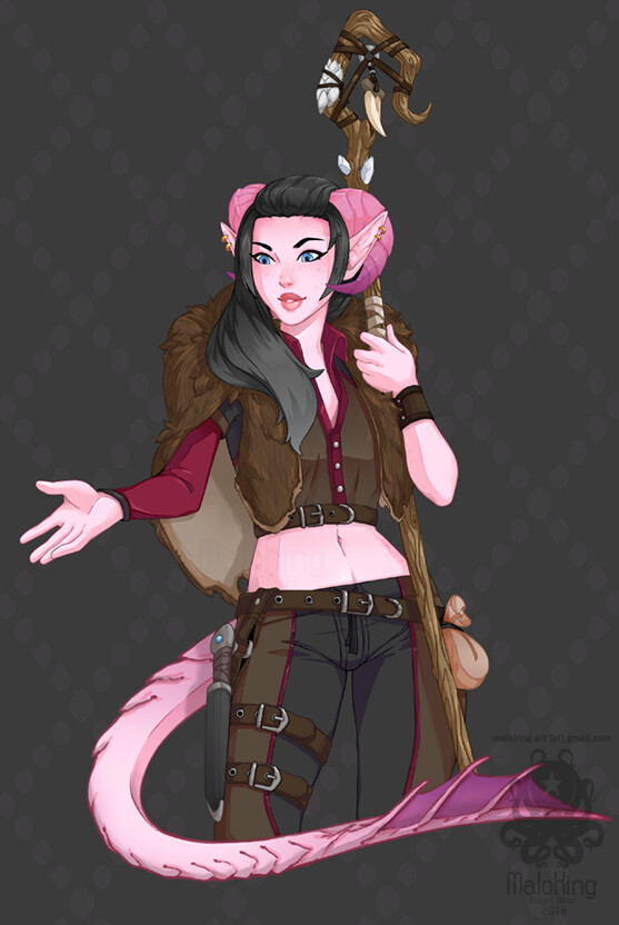 Friend's Tiefling