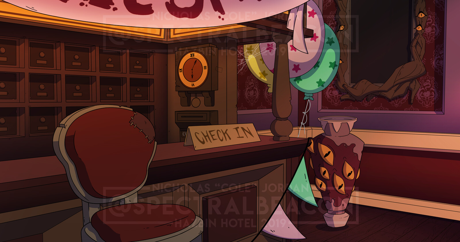 Nicholas (Cole) Jordan - Hazbin Hotel: Niffty Into Backgrounds