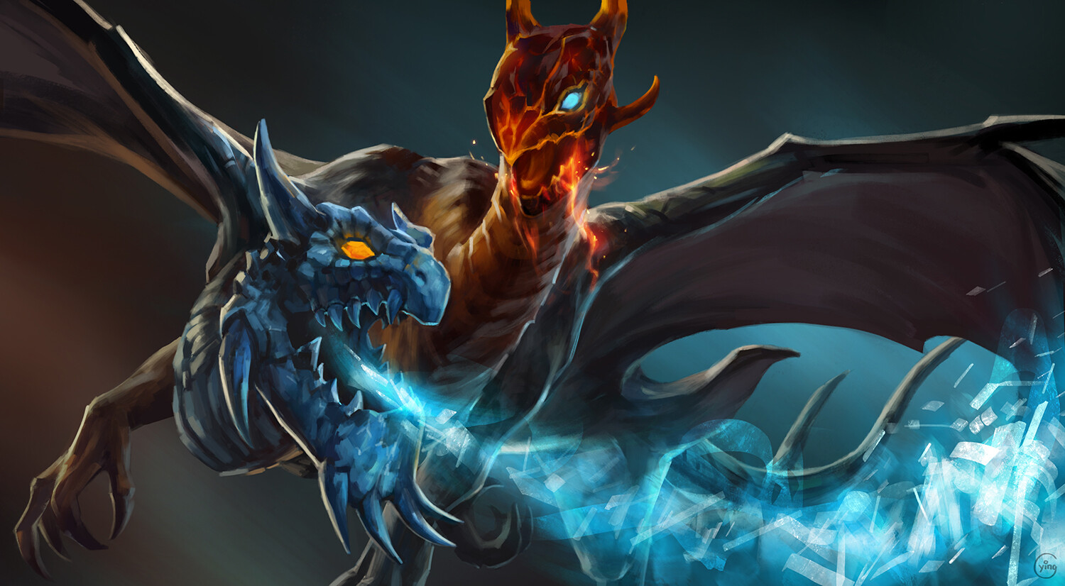 Ge Ying Dota 2 Jakiro The Twin Head Dragon Ge Ying Dota 2 Jakiro The Twin Head Dragon