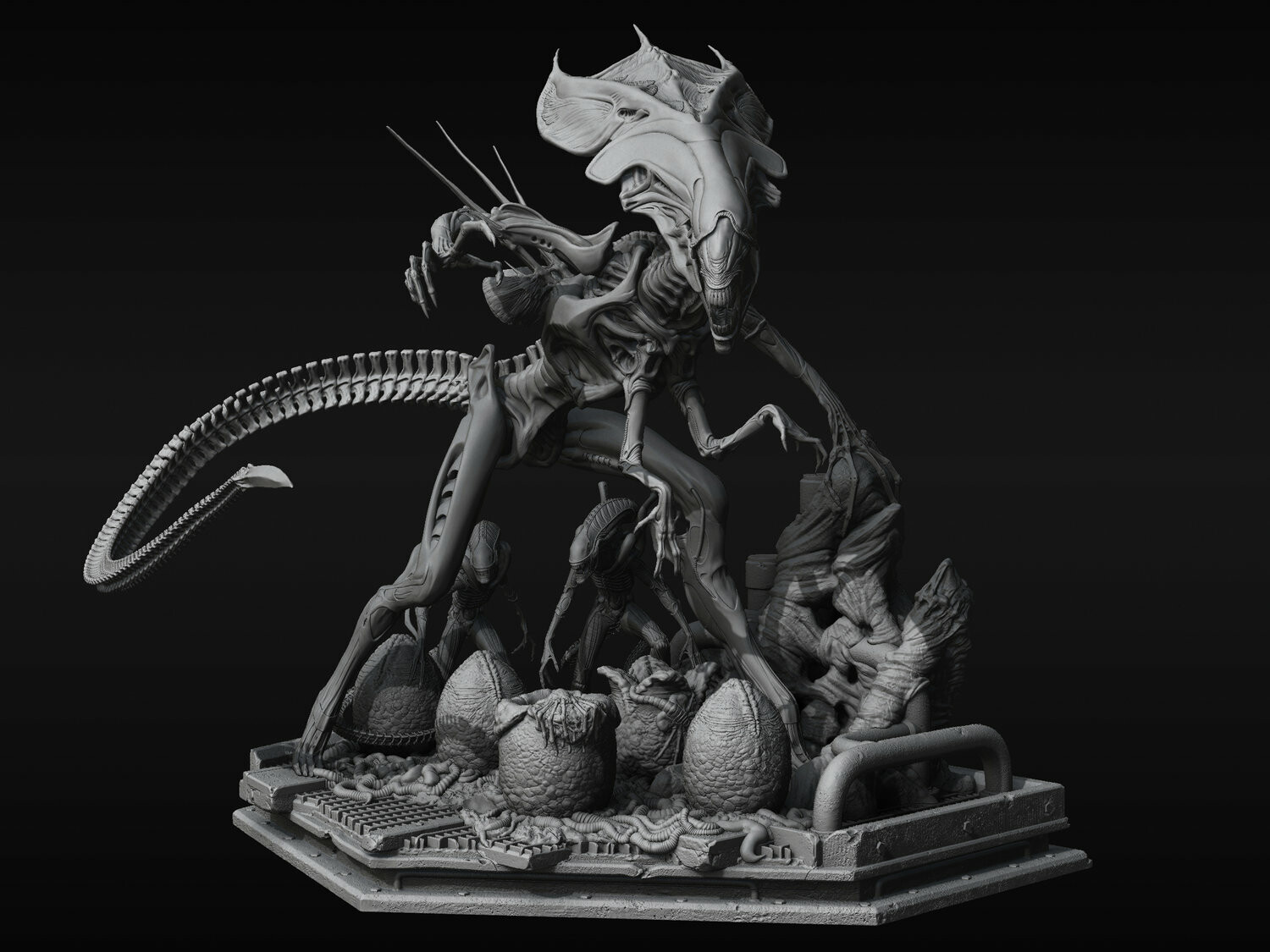 Artstation Alien Queen Ismael