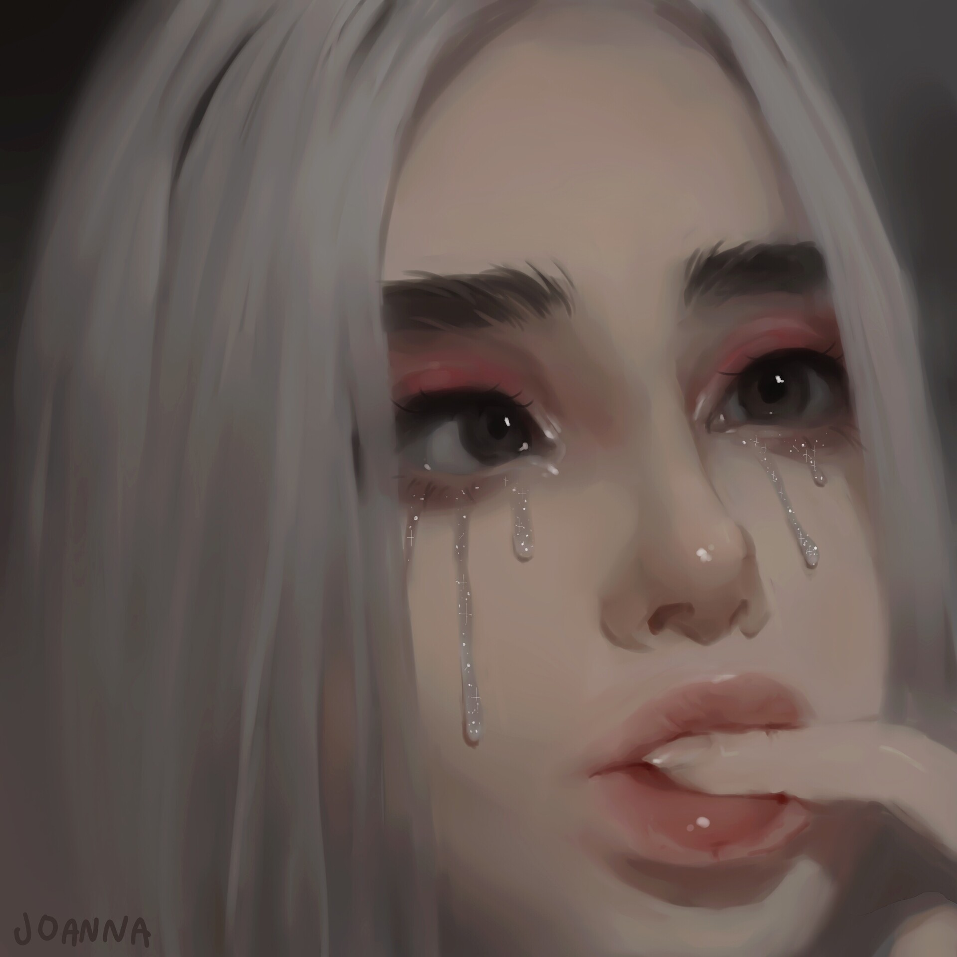 ArtStation Glitter tears