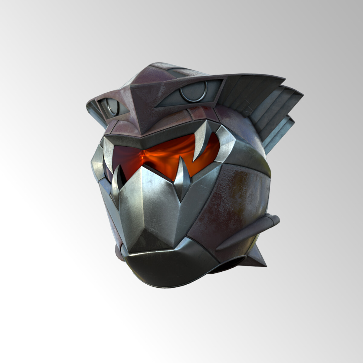 ArtStation - Go Buster Helmet