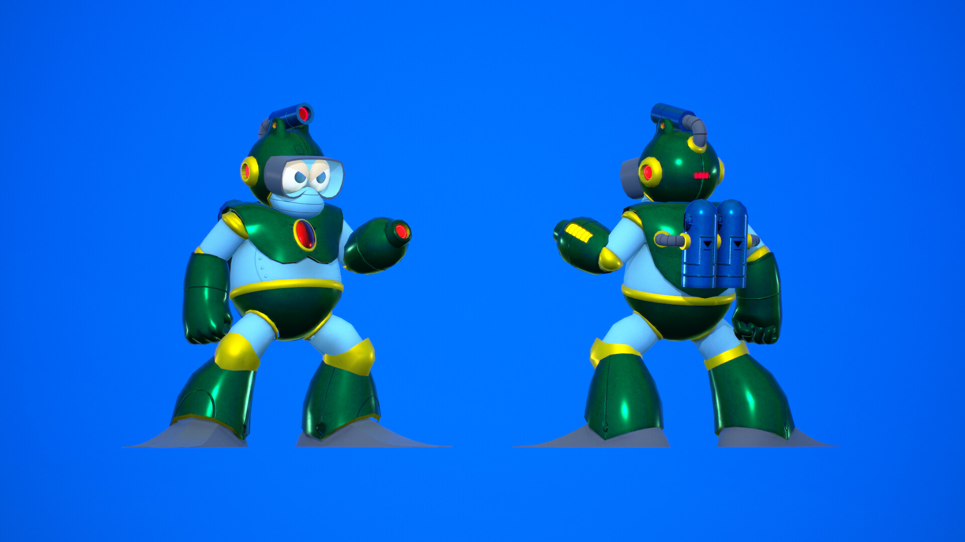 Tony Nguyen - Mega Man 2 - Bubble Man