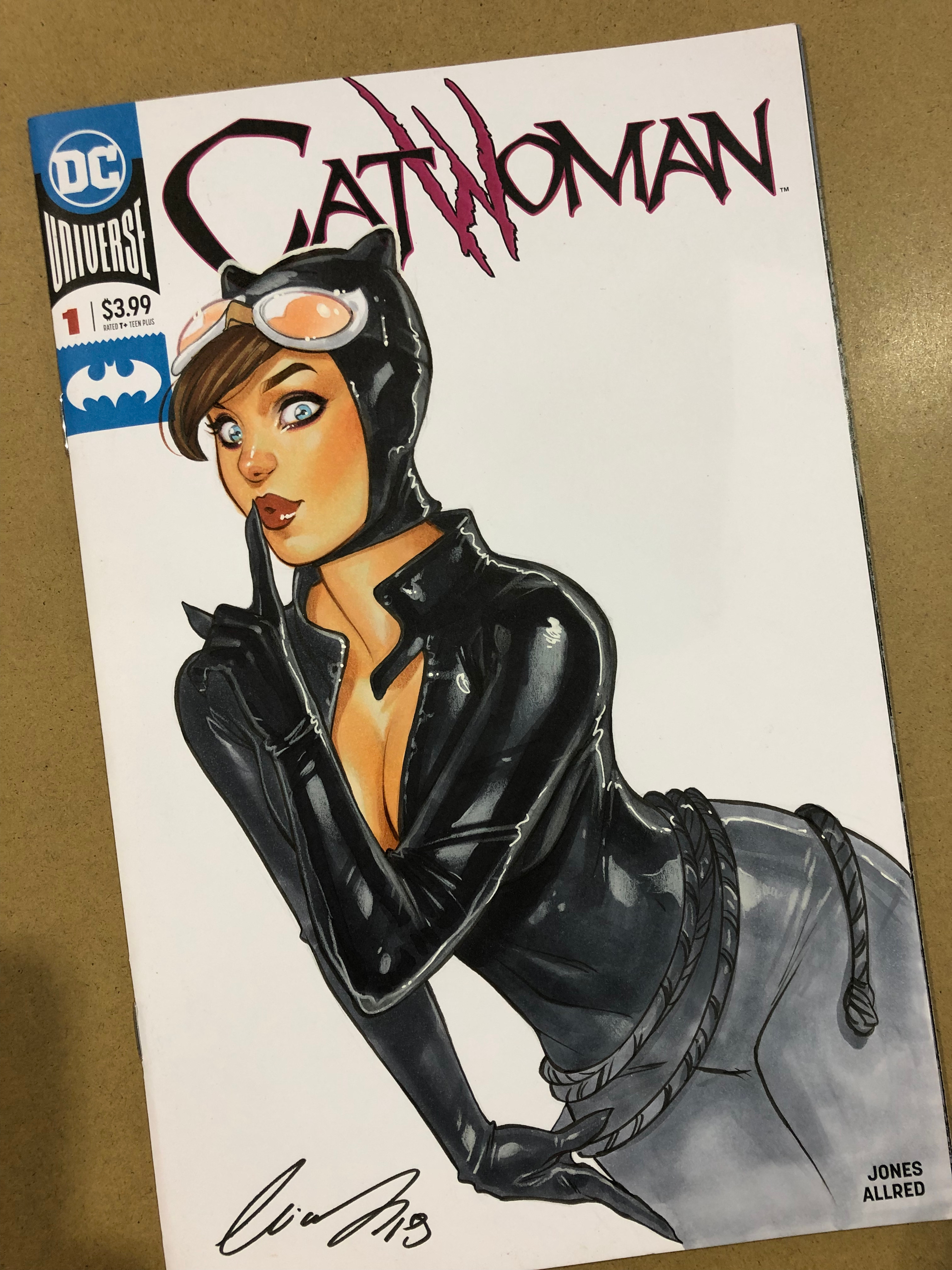 Catwoman by Elias Chatzoudis