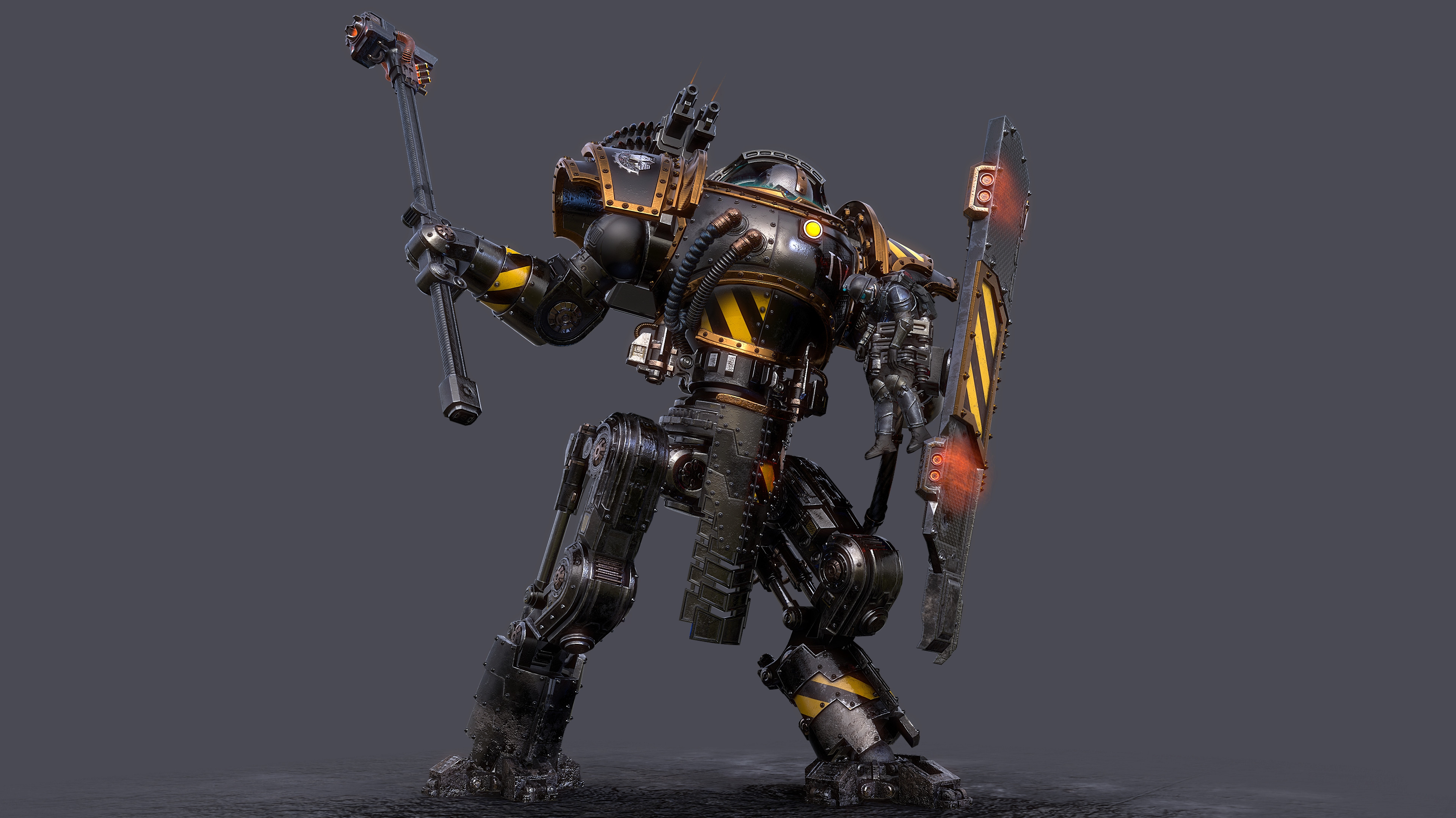 ArtStation - Horus Heresy - 'Iron Circle' Domitar Ferrum