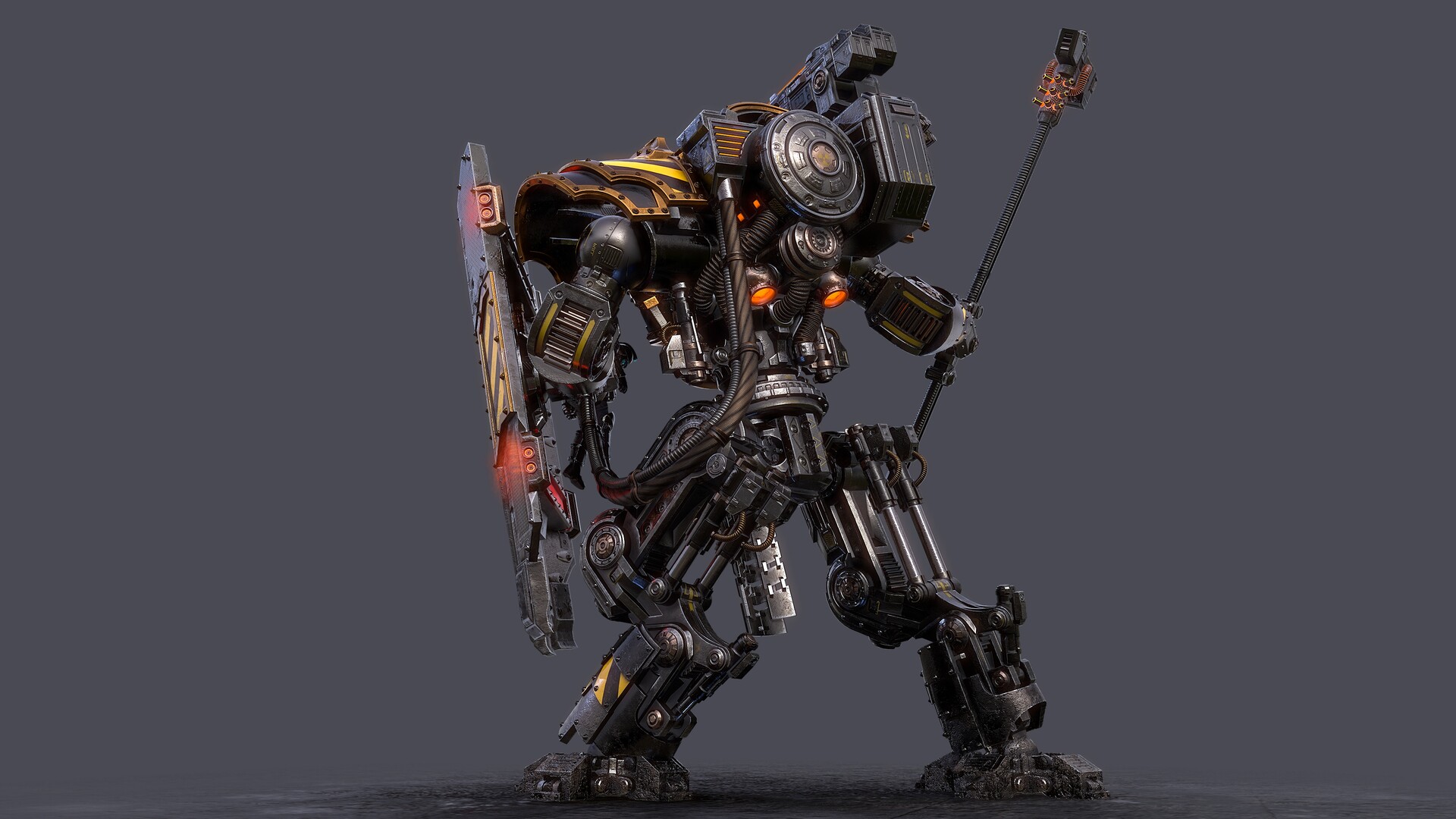 Horus Heresy – Domitar Battle-automata ArtStation - Horus Heresy - 'Iron Circle' Domitar Ferrum